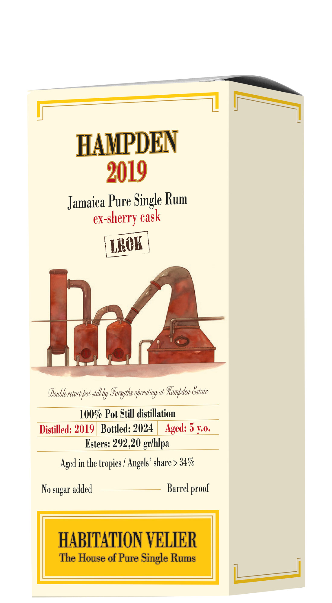 Habitation Velier Hampden LROK 2019 Ex-Sherry Cask