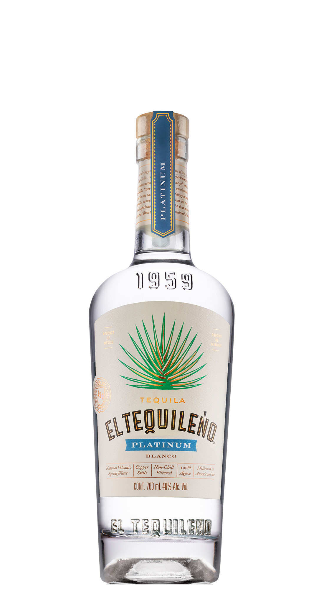 El Tequile&ntilde;o Platinum Blanco