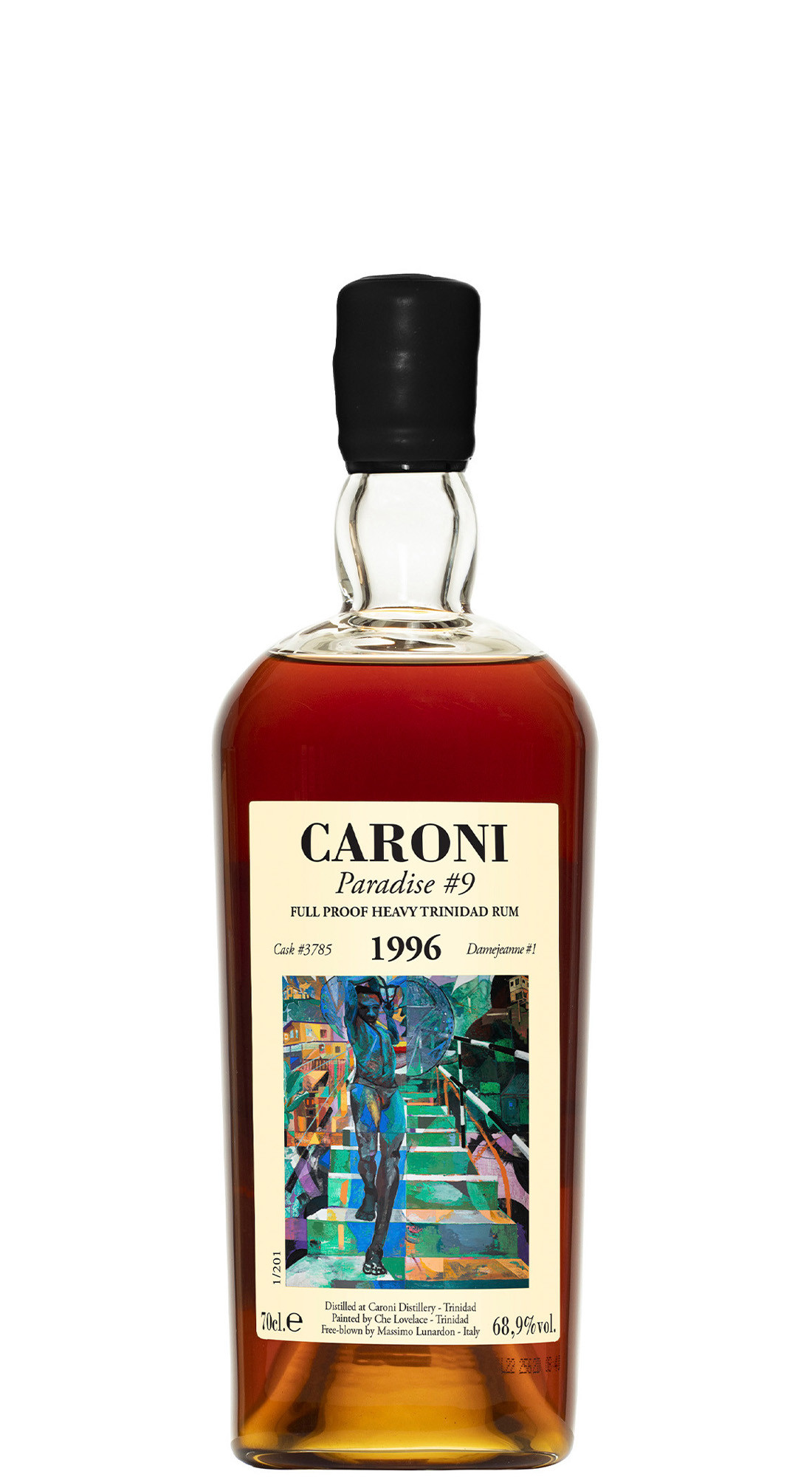 Caroni Trinidad 1996 The Paradise 9 Cask No. 3785 Fourth Release