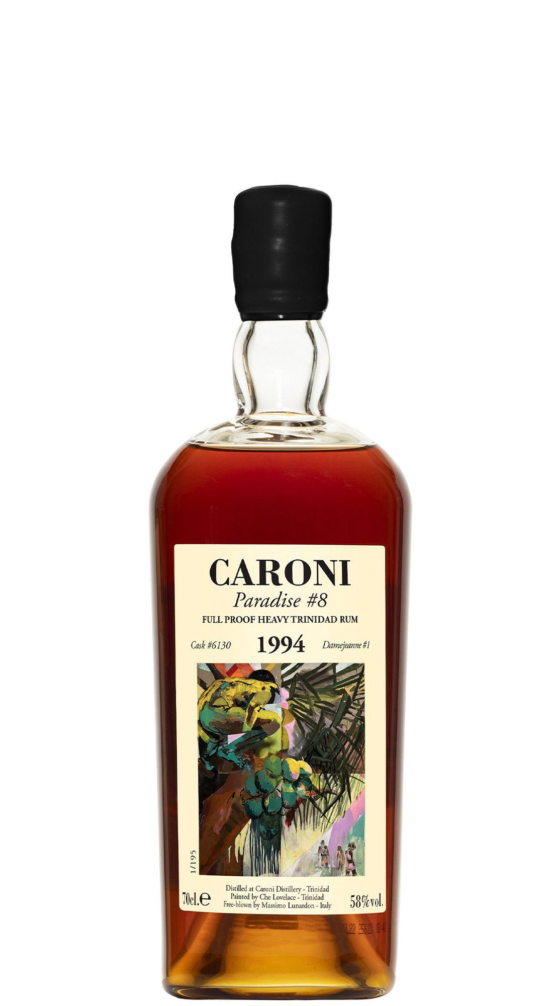 Caroni Guyana 1994 The Paradise 8 Cask No. 6130 Third Release
