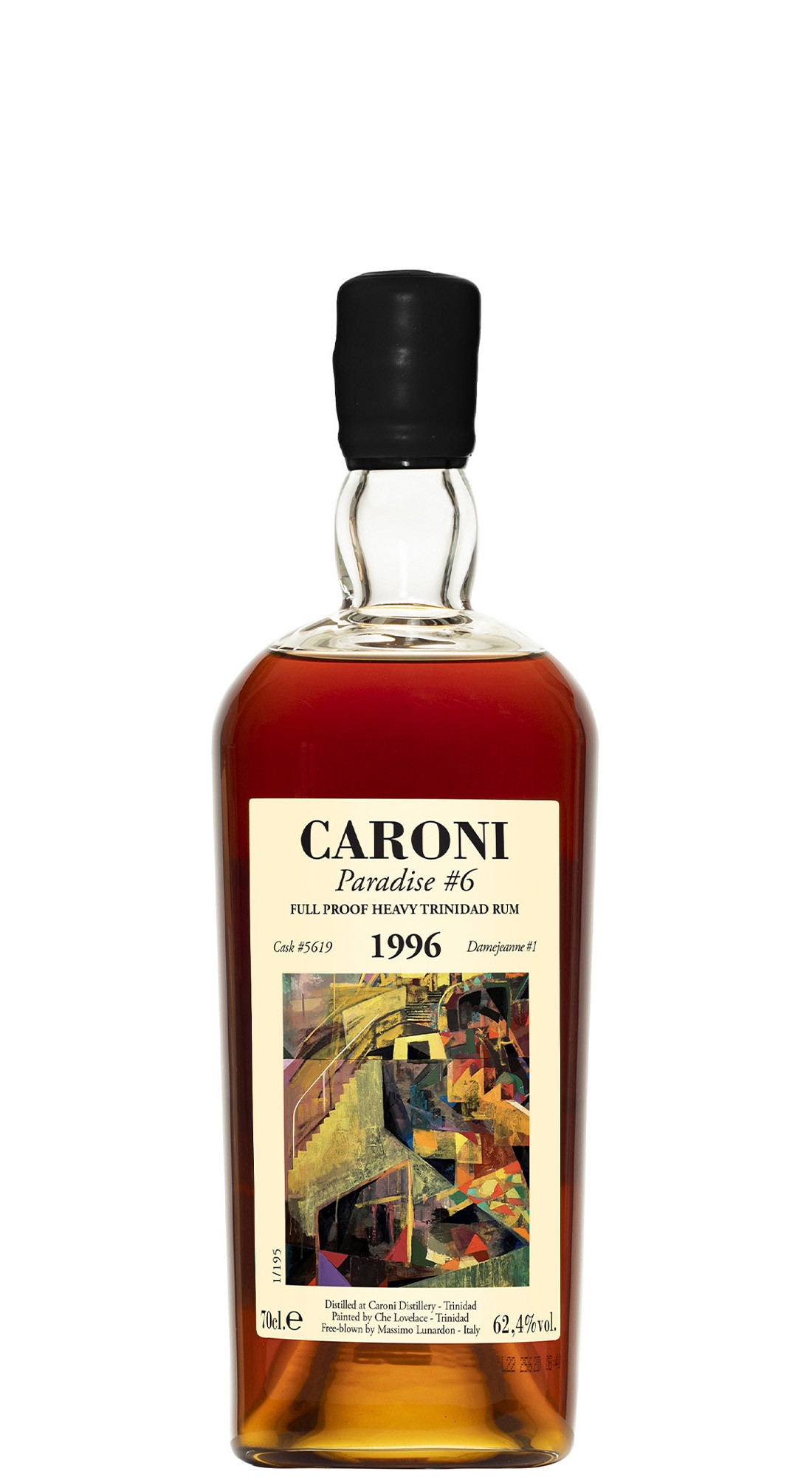 Caroni Guyana 1996 The Paradise 6 Cask No. 5619 Third Release
