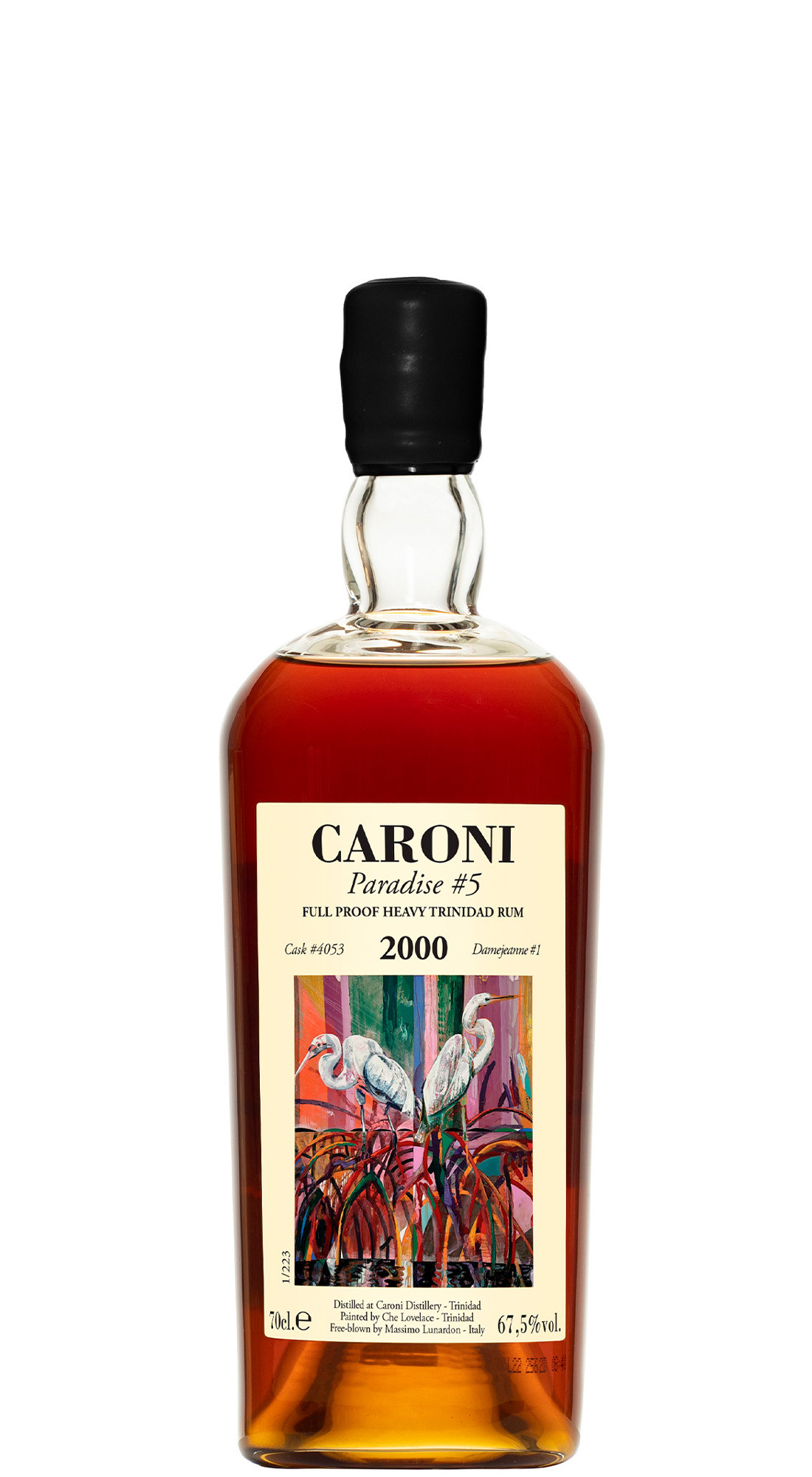 Caroni Trinidad 2000 The Paradise 5 Cask No. 4053 Second Release