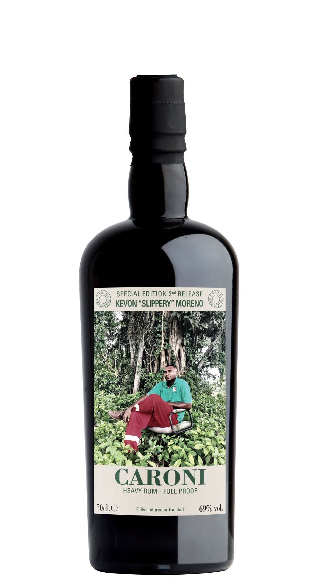 Caroni Employees 2nd Release 21 Y.O. 1998 Full Proof - Kevin "Slippery" Moreno