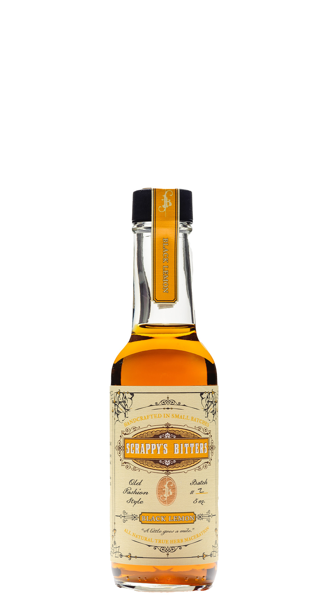 Bitter Scrappy's Black Lemon Bitter
