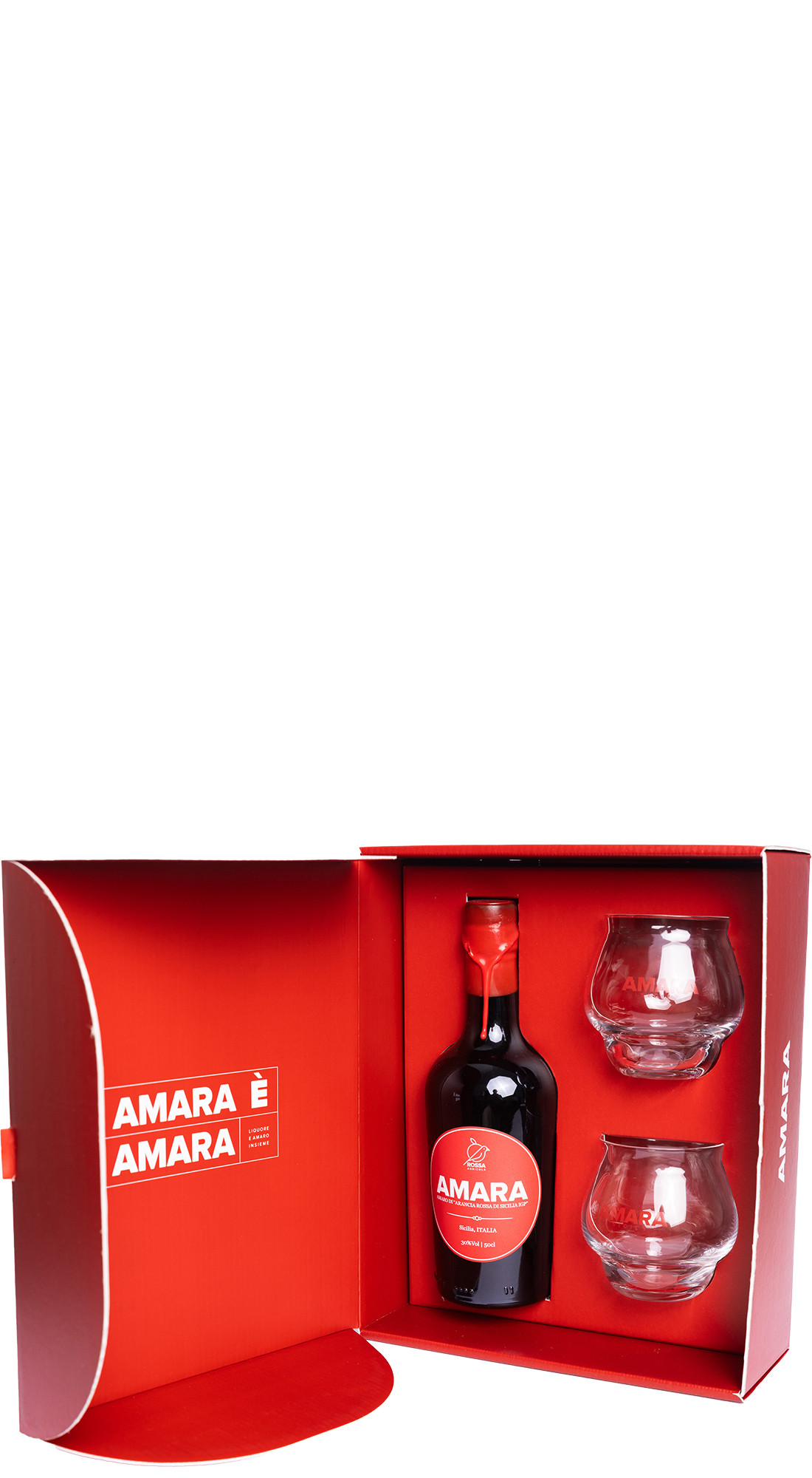 Amara Liquore Amaro Di Arancia Di Sicilia Special Pack