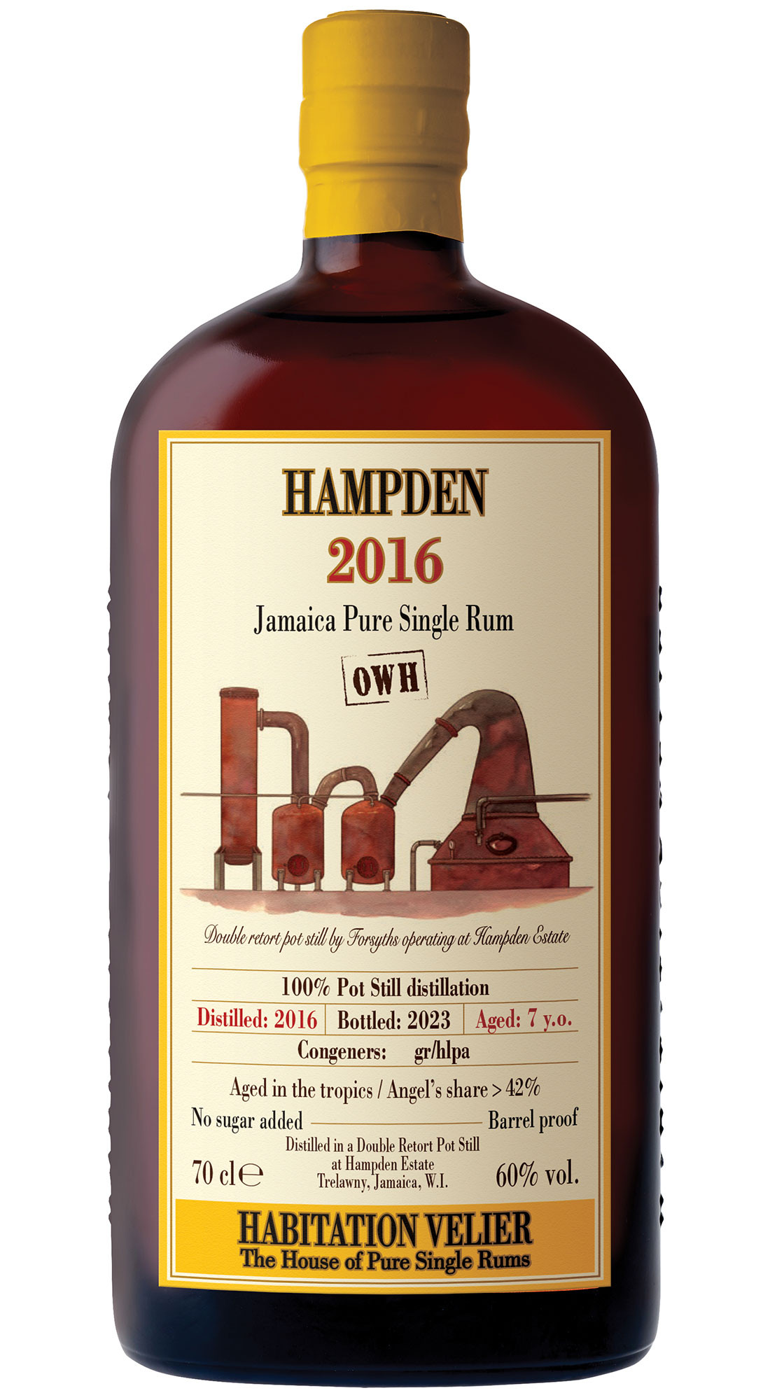 Habitation Velier Hampden 2016 OWH 7 Y.O.