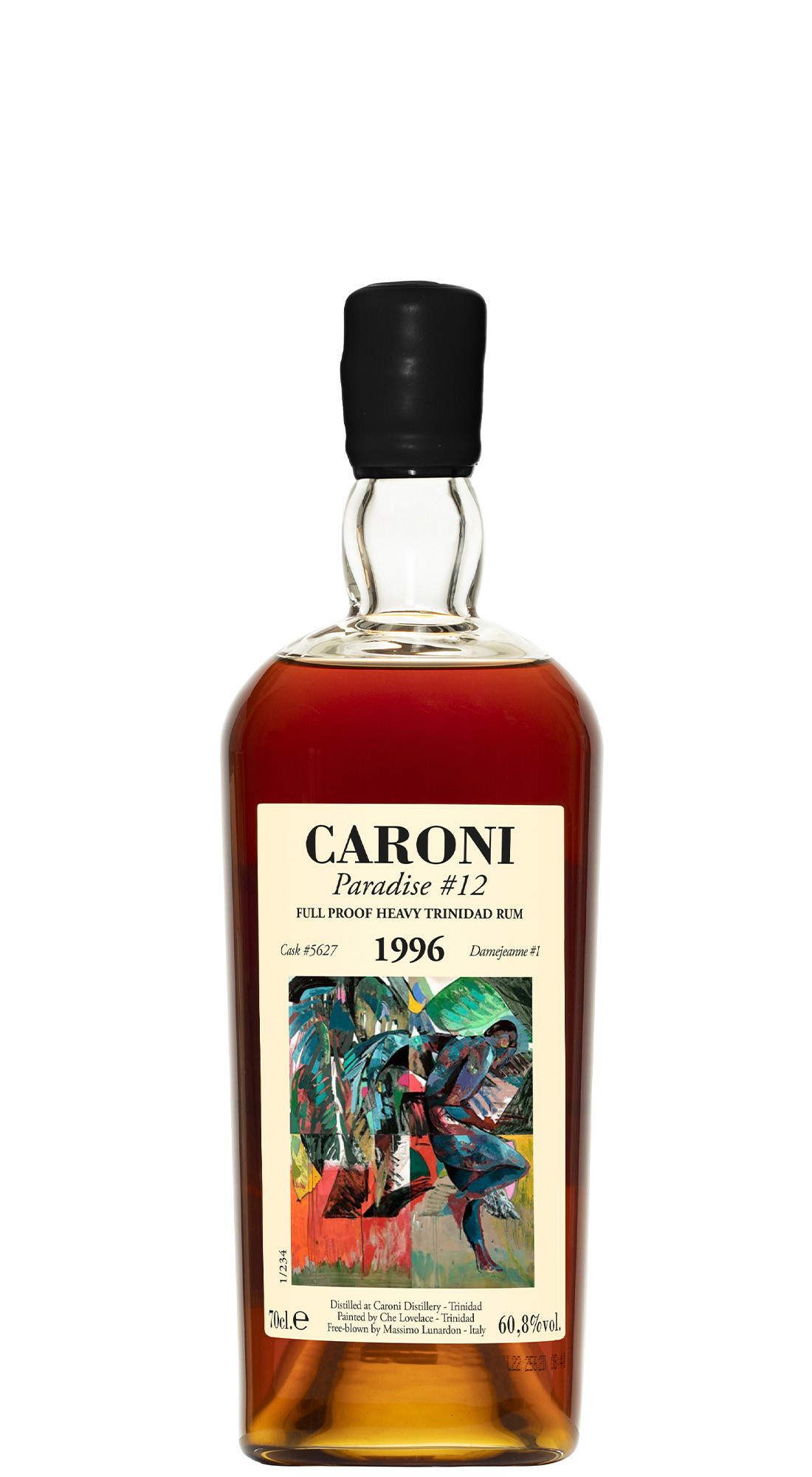 Caroni Guyana 1996 The Paradise 12 Cask No. 5627 Fifth Release