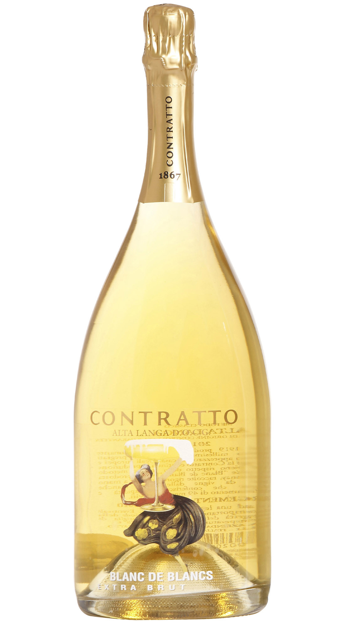 Contratto Blanc De Blancs Alta Langa 2021 Pas Dose' Magnum