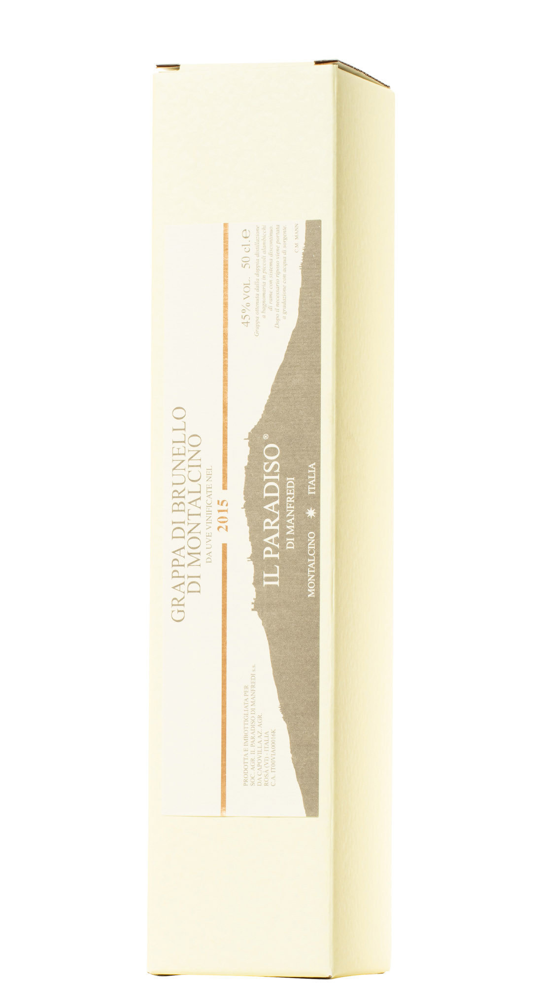 Capovilla Grappa Brunello 2014