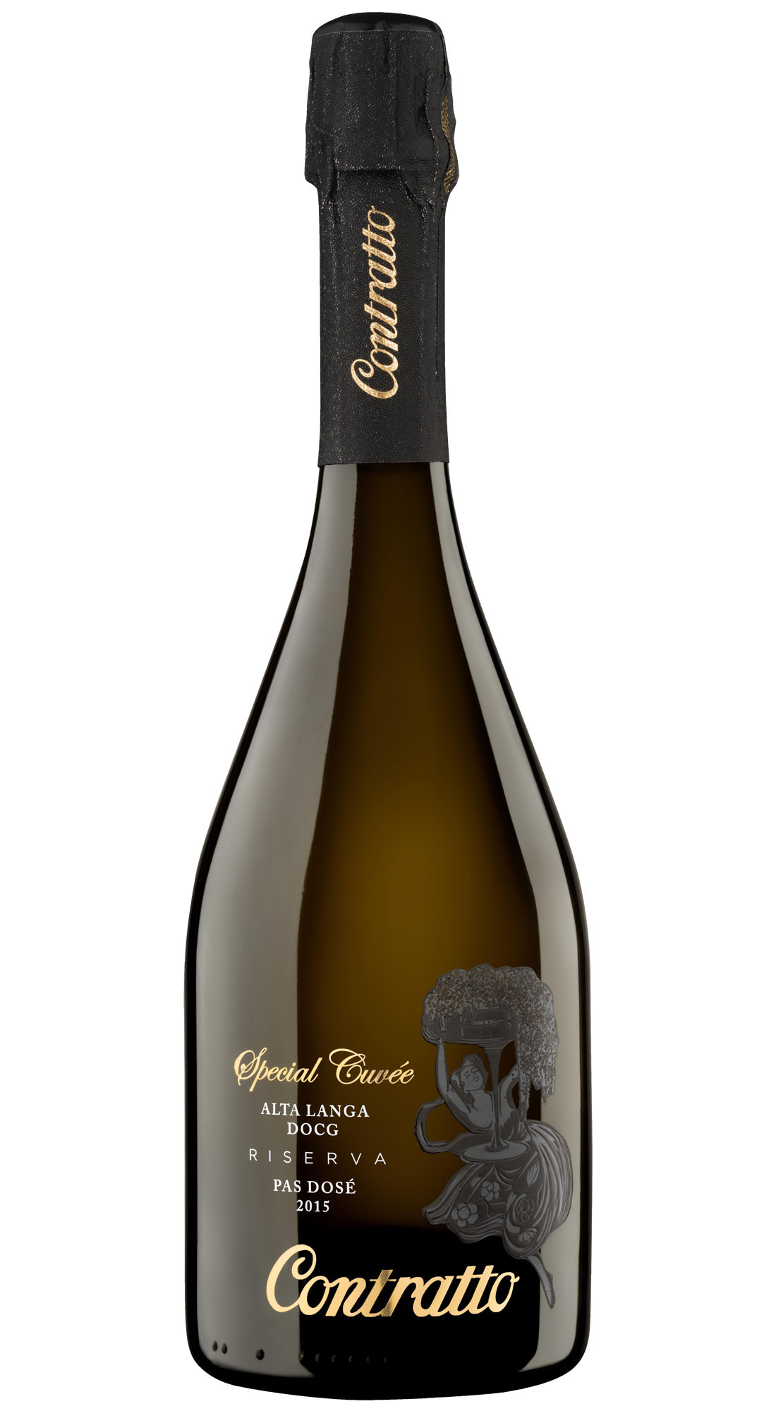 Contratto Riserva Special Cuvee 2015 Alta Langa DOCG Magnum Box Legno