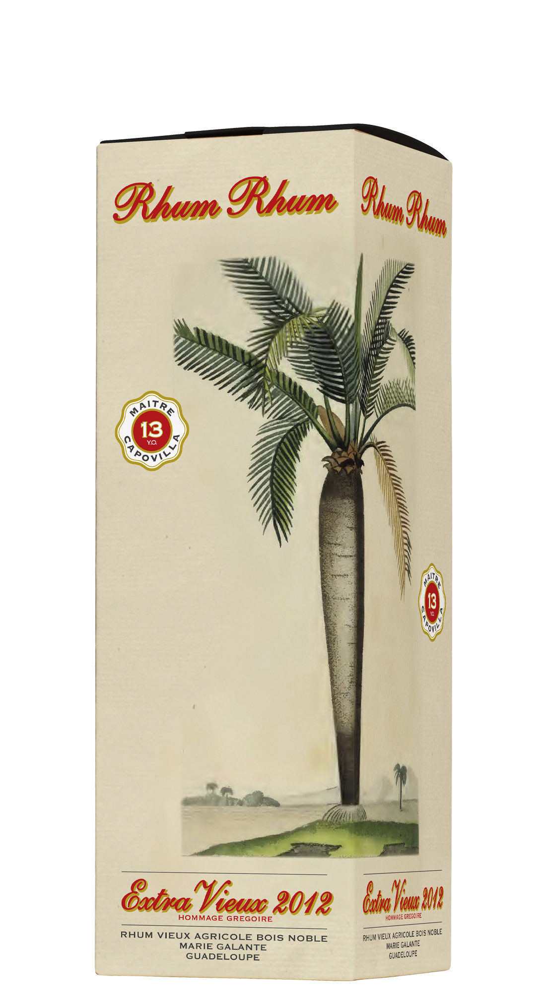 Rhum Rhum Extra Vieux 2012 Hommage Gregoire
