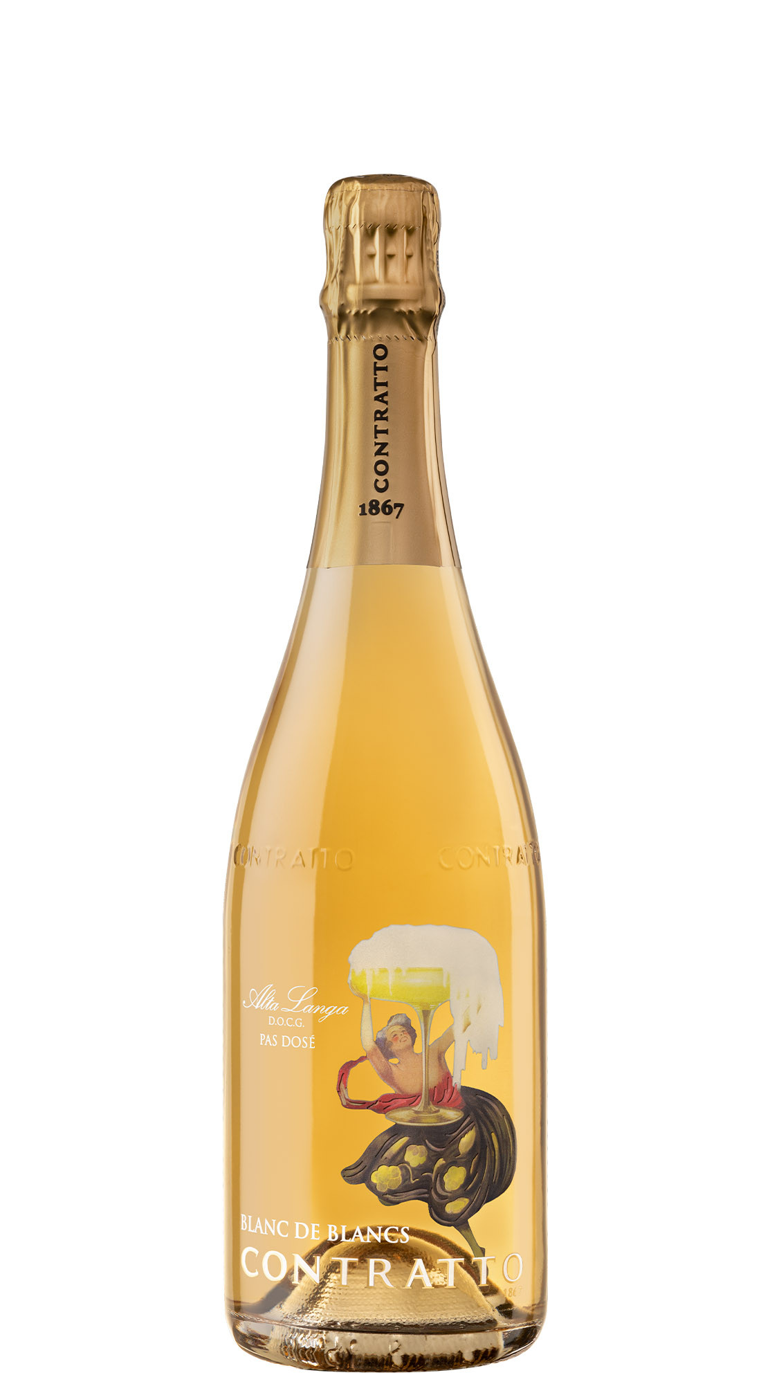 Contratto Blanc De Blancs Alta Langa 2022 Pas Dosé