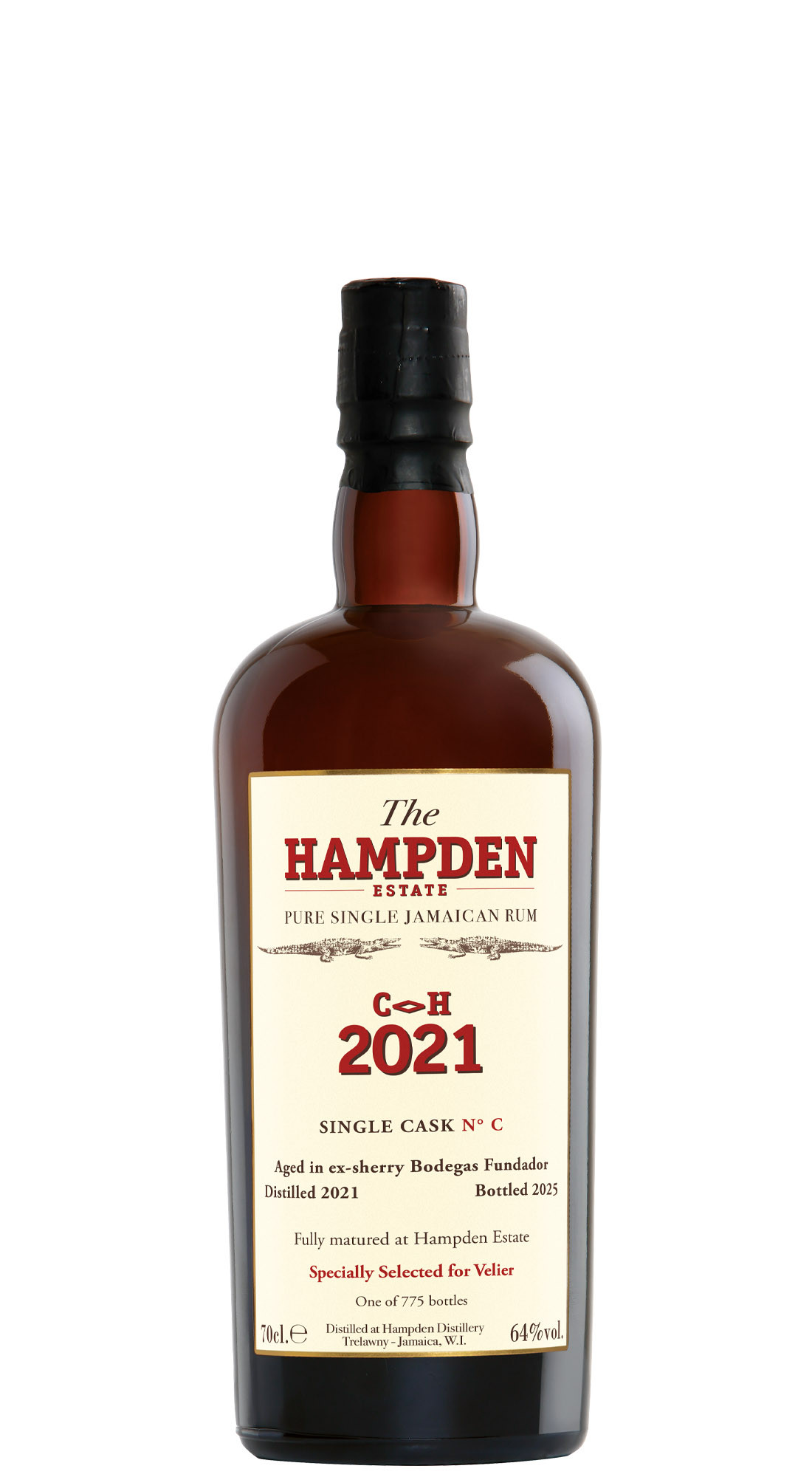 Hampden Estate 2021 C H Ex-Fundador Sherry Single Cask No. C Velier