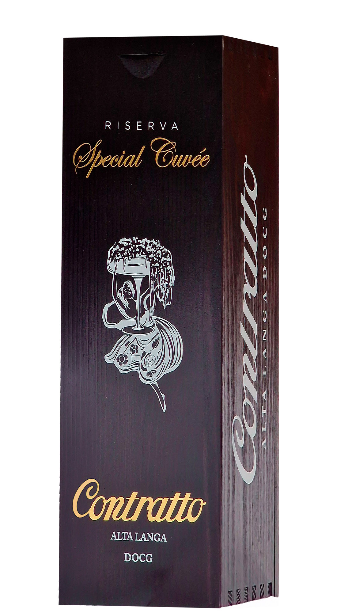 Contratto Riserva Special Cuvee 2015 Alta Langa DOCG Box Legno