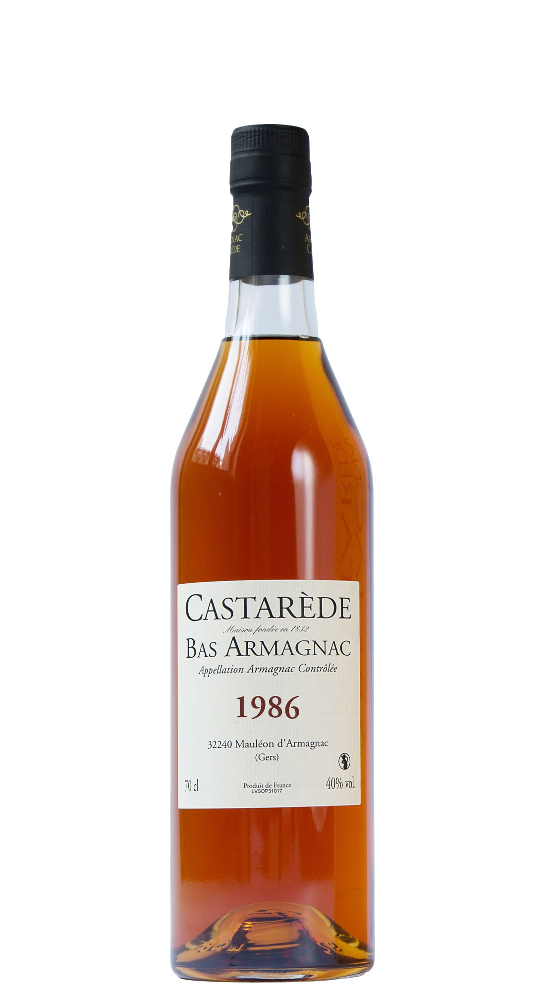Castarede Armagnac 1986