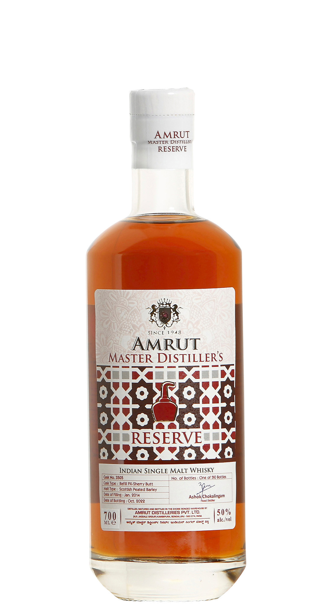 Amrut Master'S Distiller'S Reserve