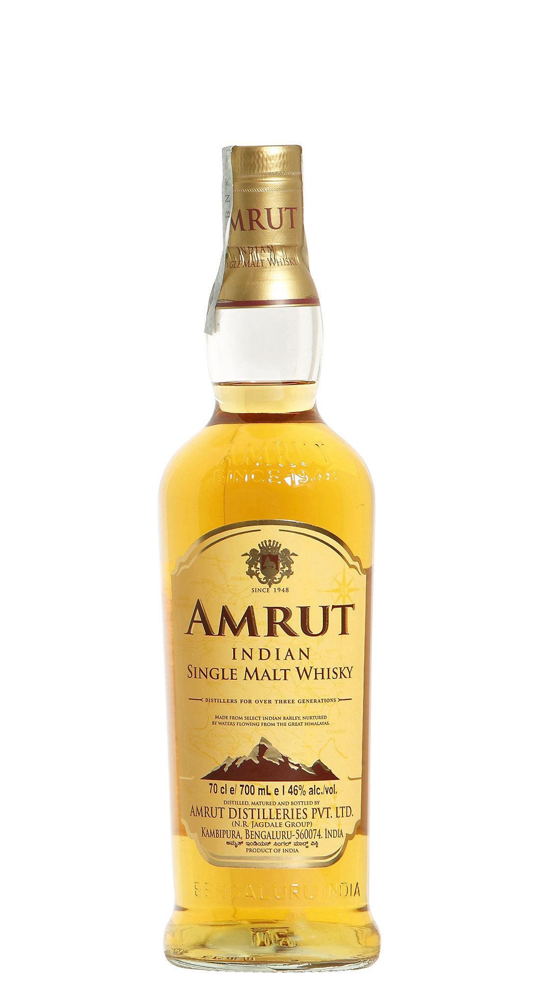 Amrut Single Malt 2018 No Box