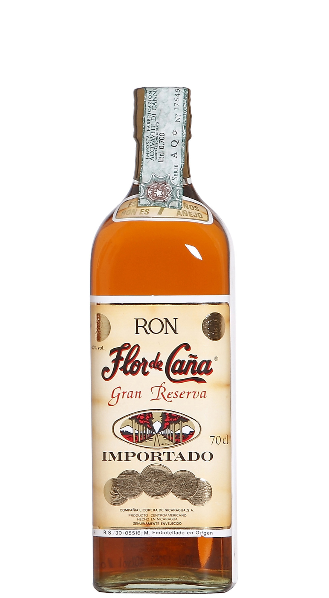 Flor De Cana 7 Y.O. Very Old Label