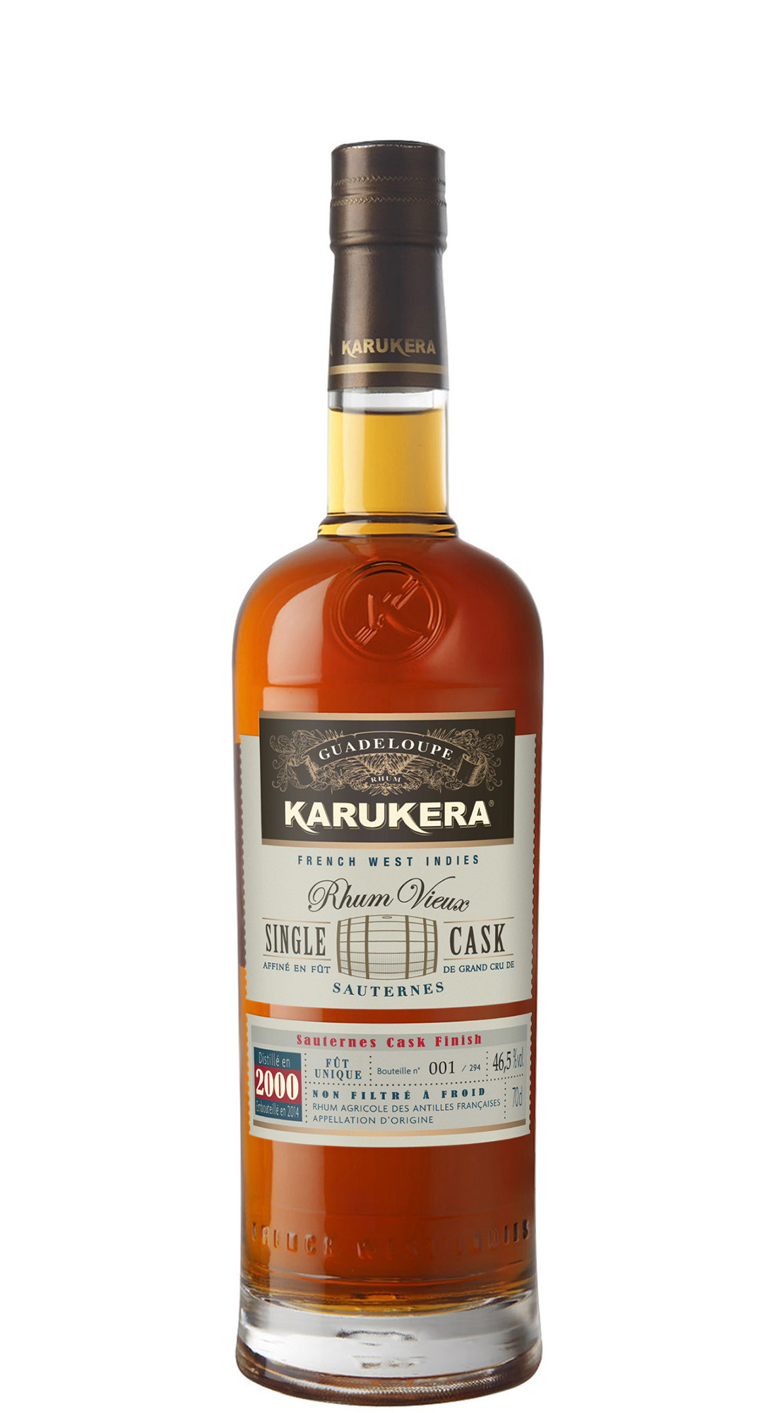 Karukera Millesime 2000 Fut Unique-Sauternes Finish