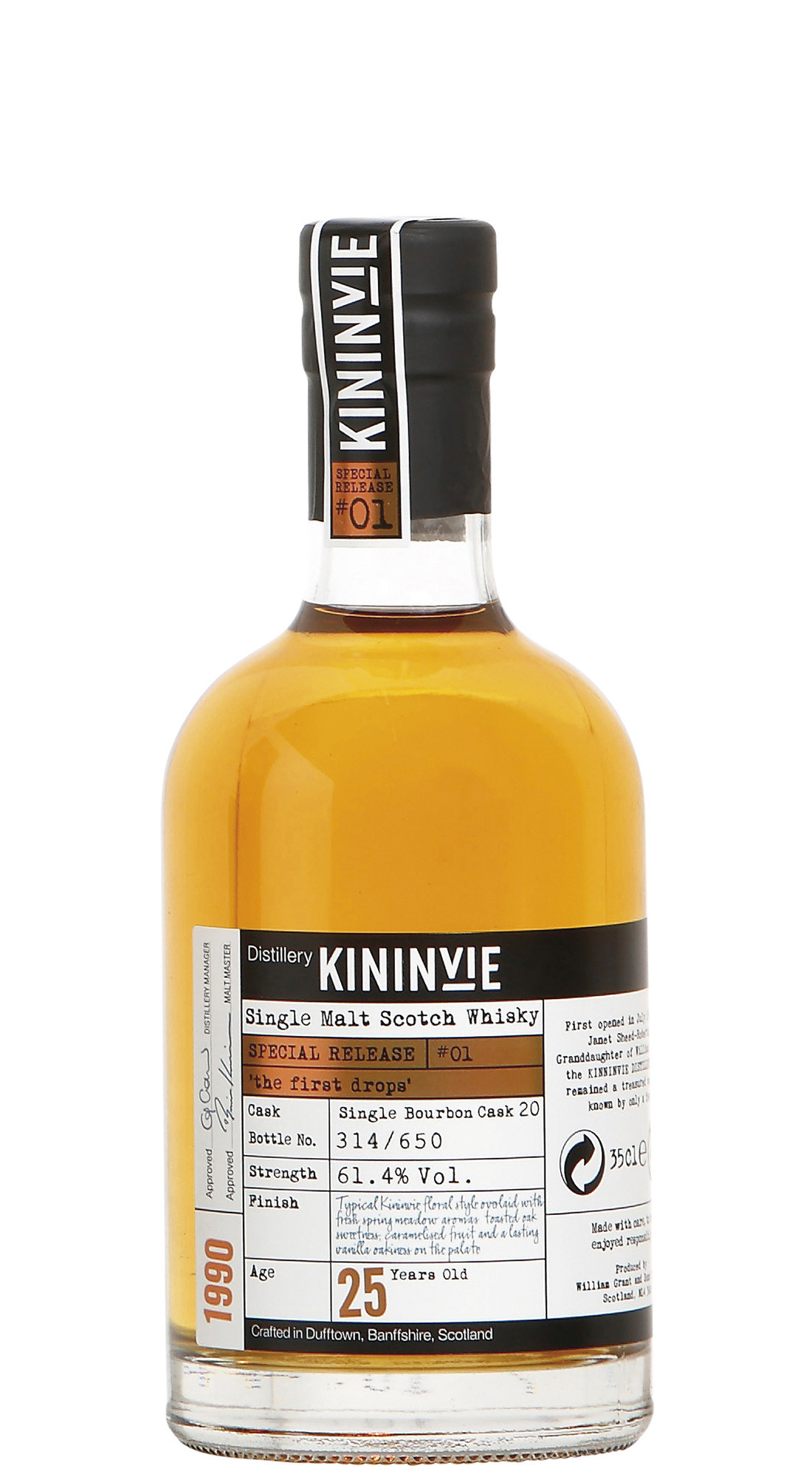 Kininvie First Drops 25 Y.O.
