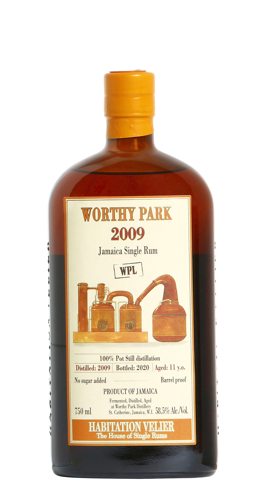 Habitation Velier Worthy Park 2009 11 Y.O.