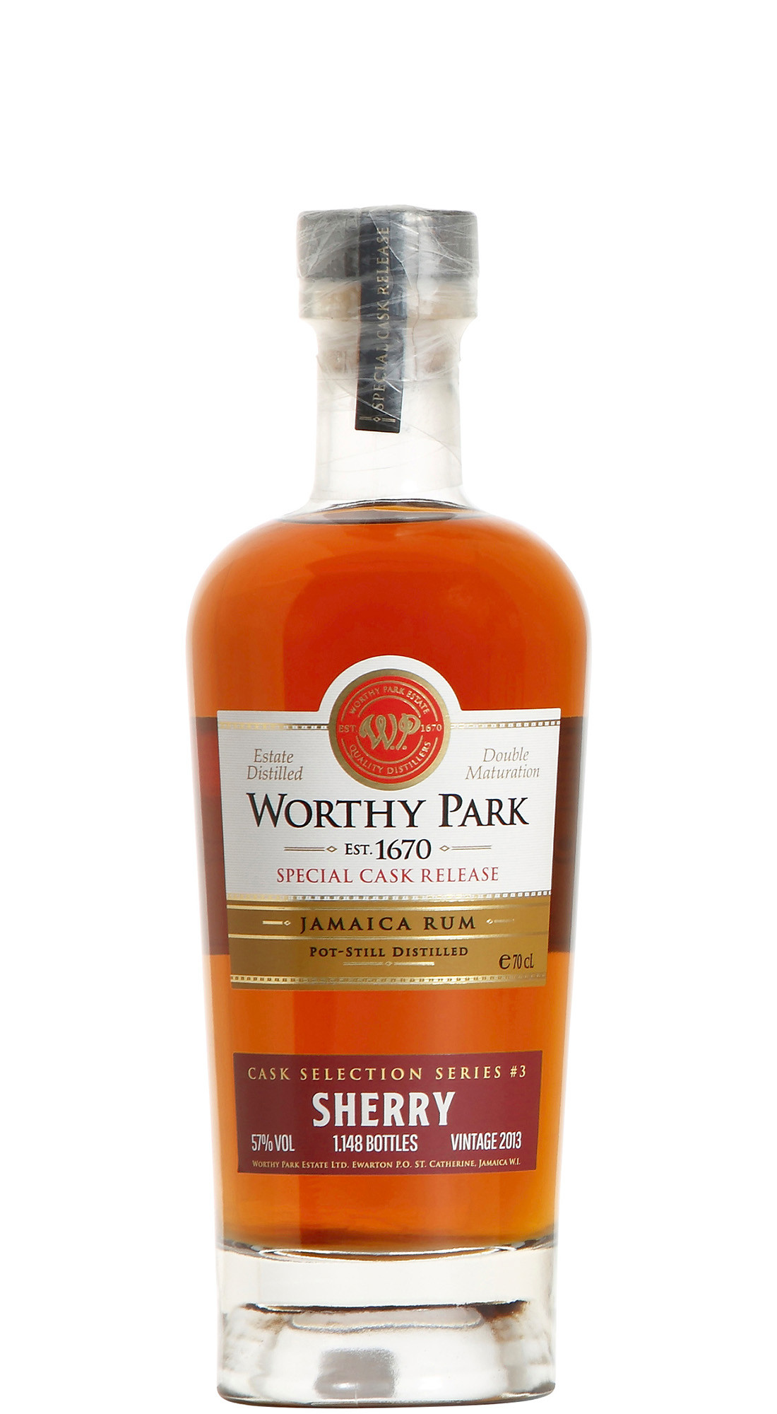 Worthy Park 2013 Sherry Cask Selection Series No. 3