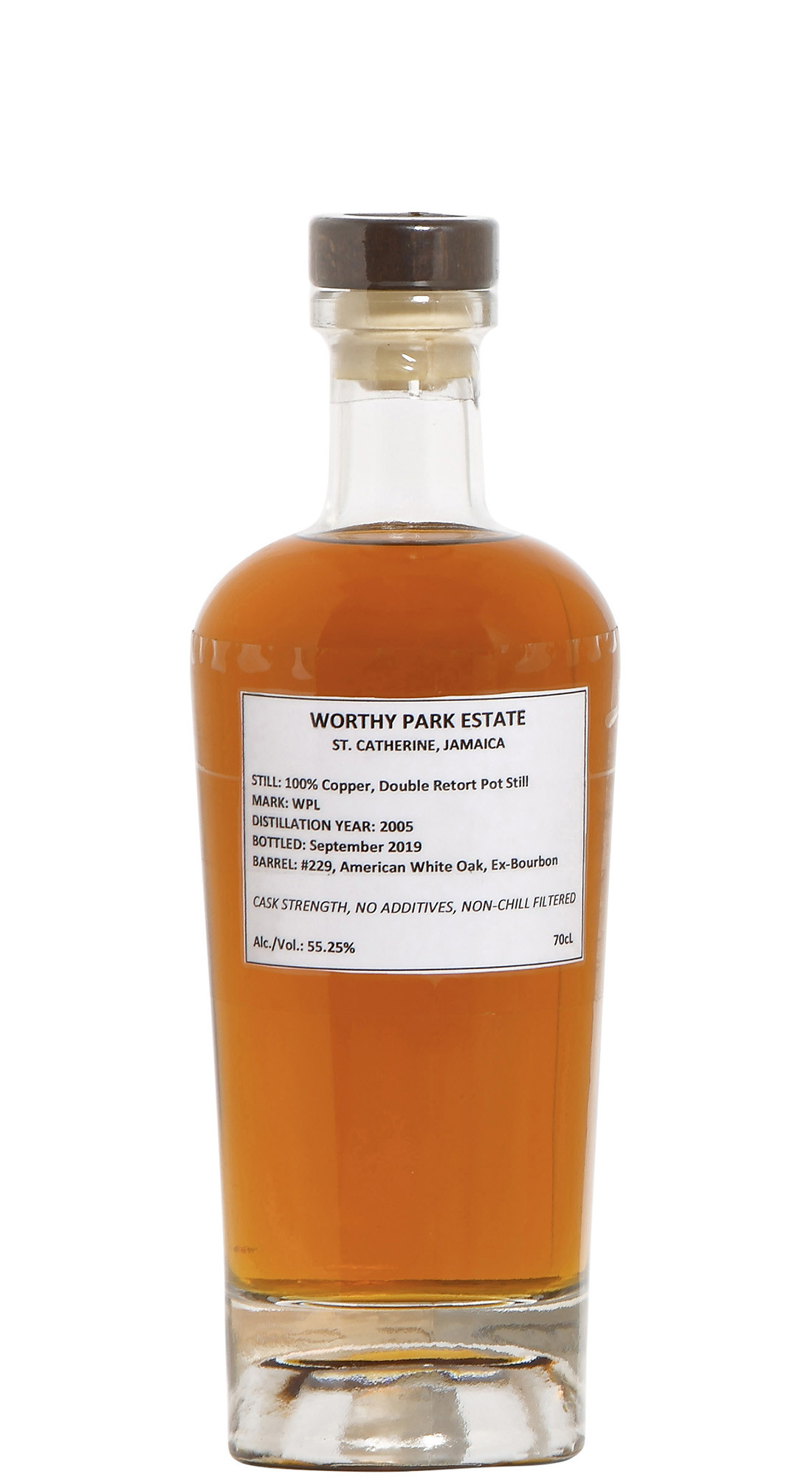 Worthy Park Wpl Dist 2005 Bottled 2019