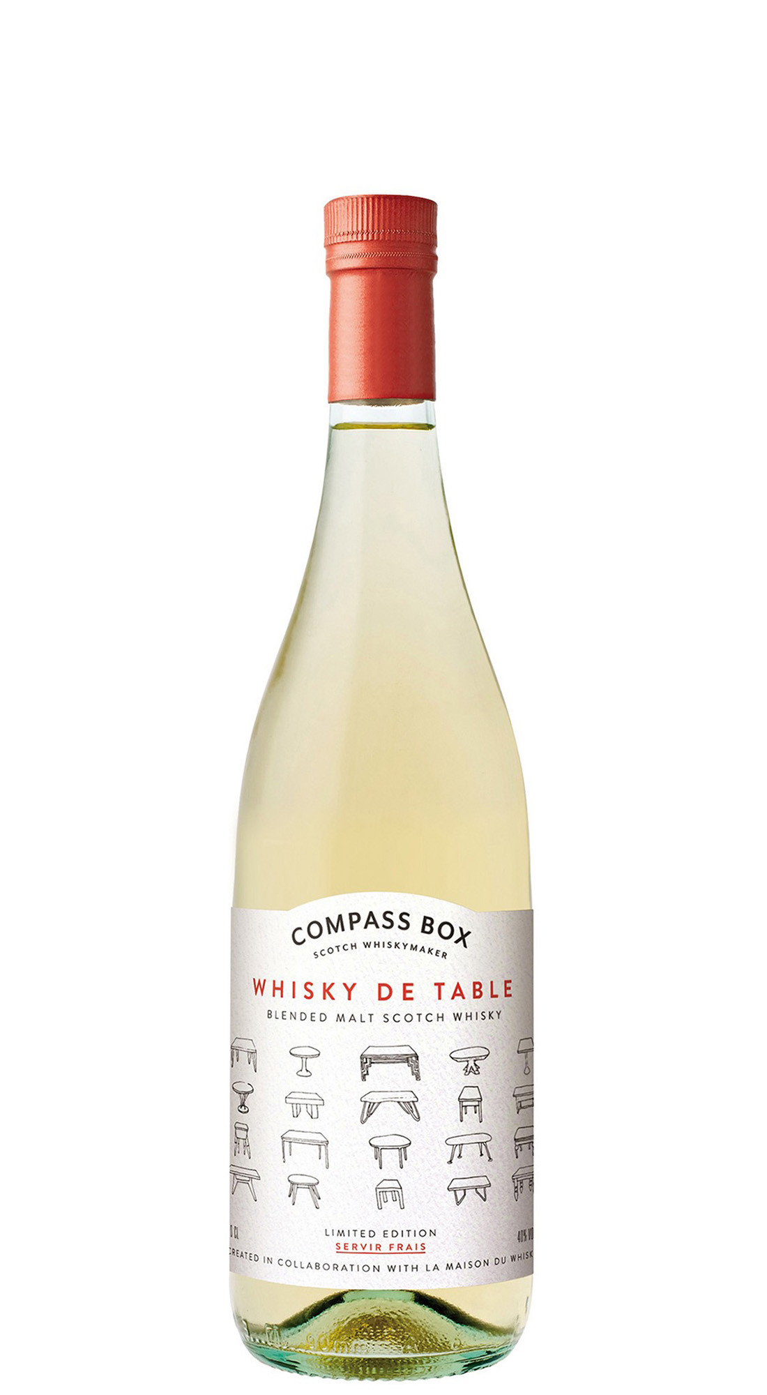 Compass Box Whisky De Table Blended Malt - 60 Ans Lmdw