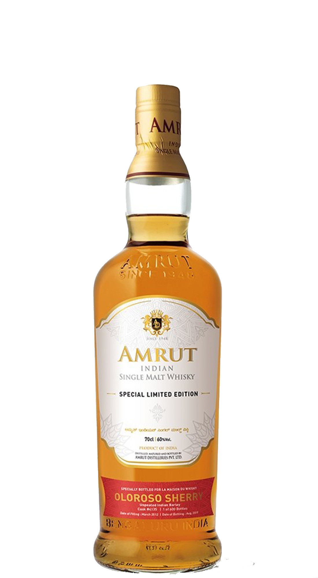 Amrut 7 Y.O Oloroso Sherry Single Cask The Little Big Book