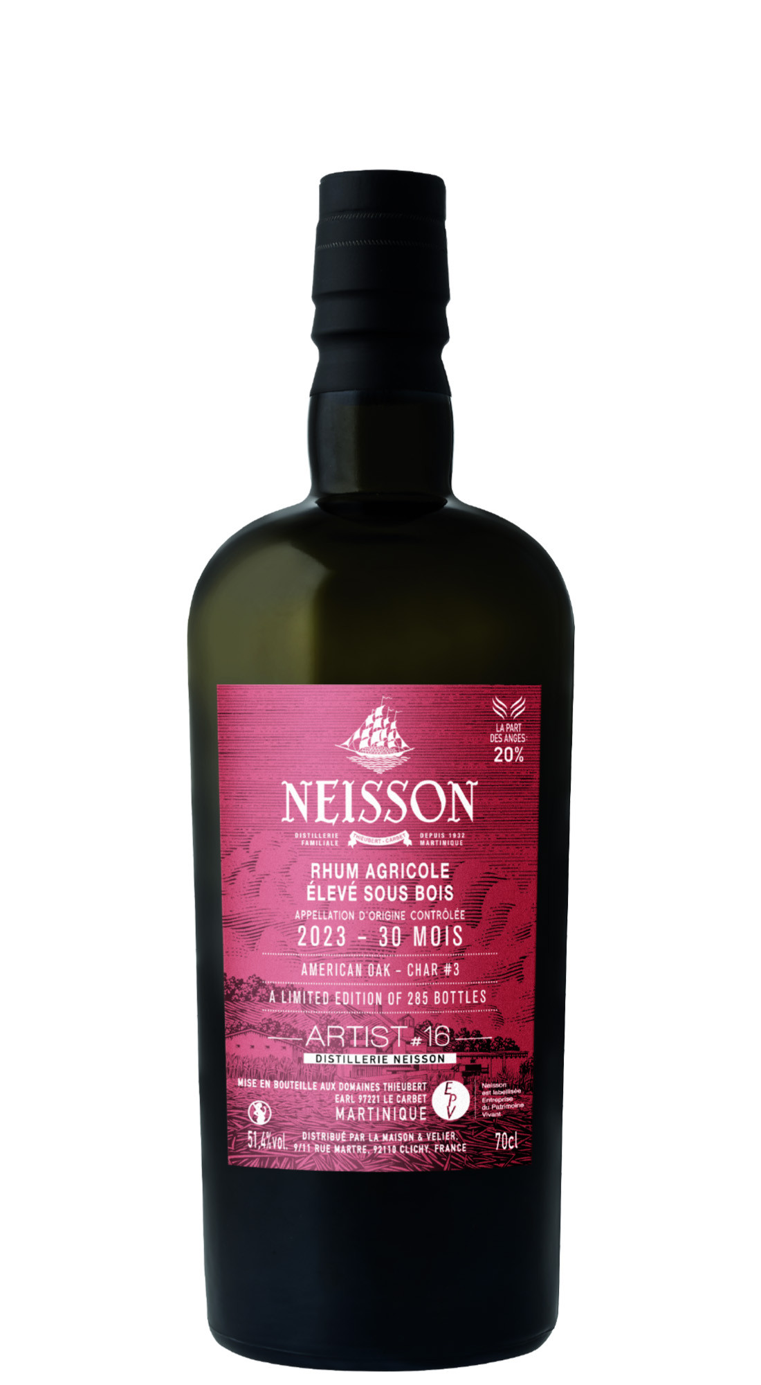 Neisson 30 Months 2023 American Oak Cask Serie Artist No. 16