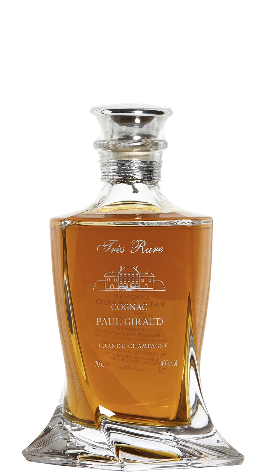 Paul Giraud Tres Rare Crystal Decanter