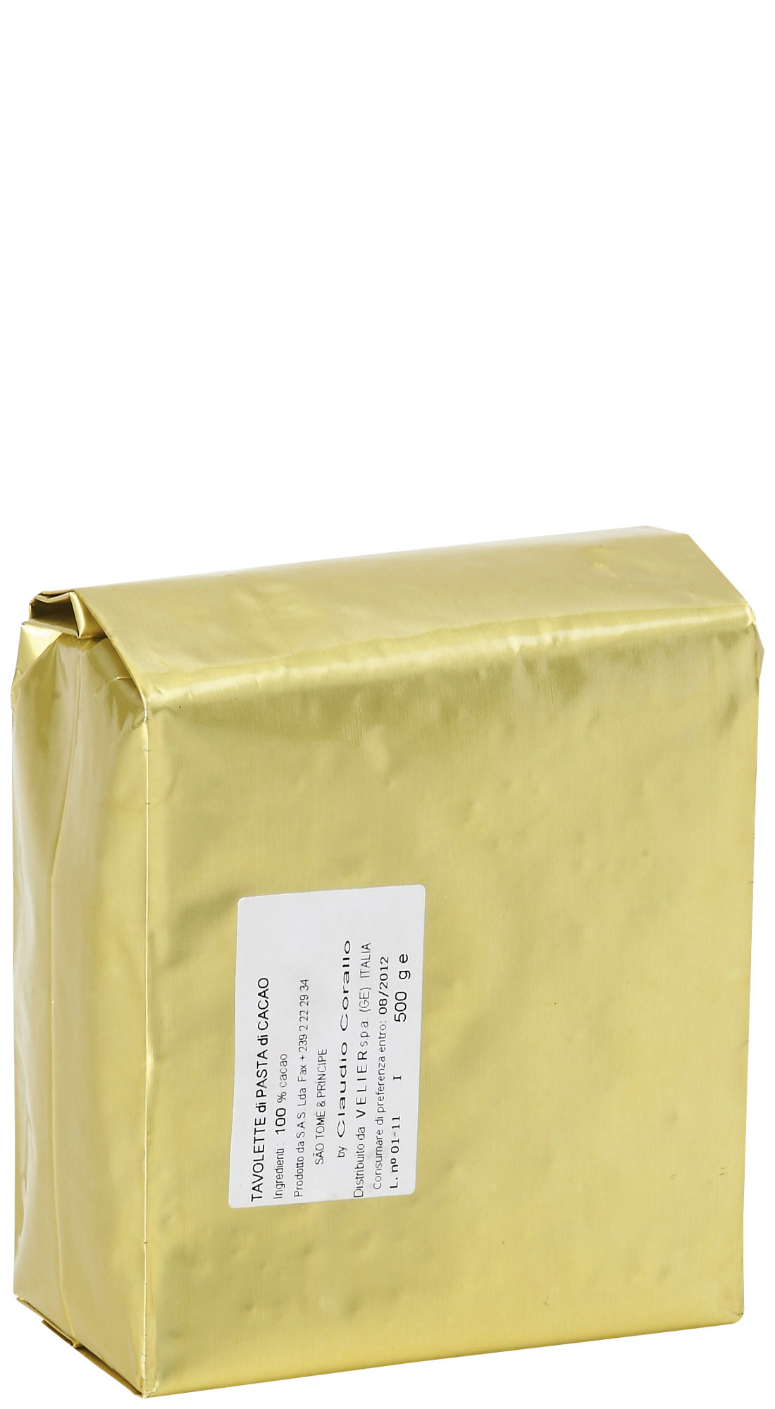 Corallo Massa Cacao 100% Pro 500 Gr