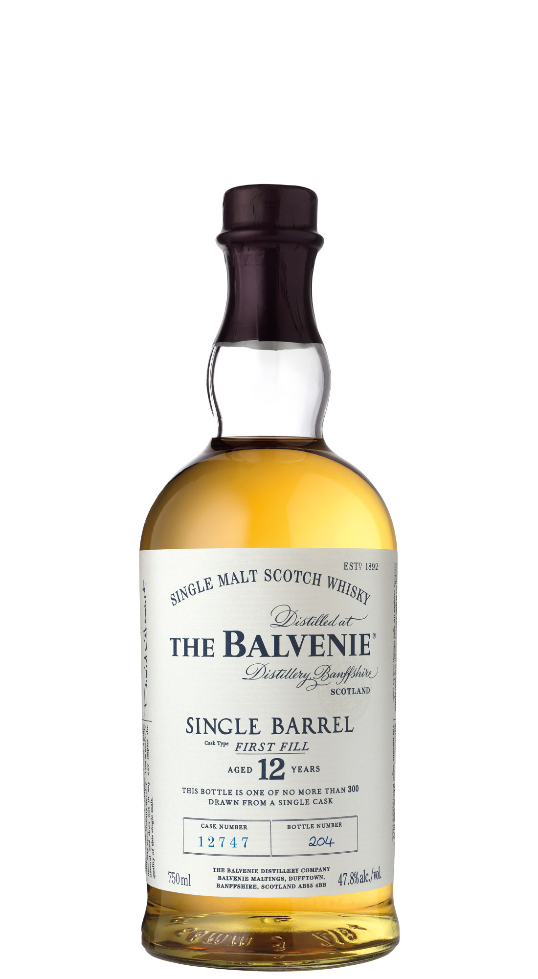The Balvenie Single Barrel 12 Y.O.