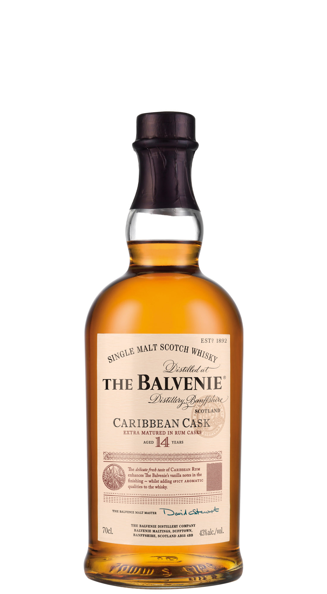 The Balvenie Carribean Cask 14 Y.O.
