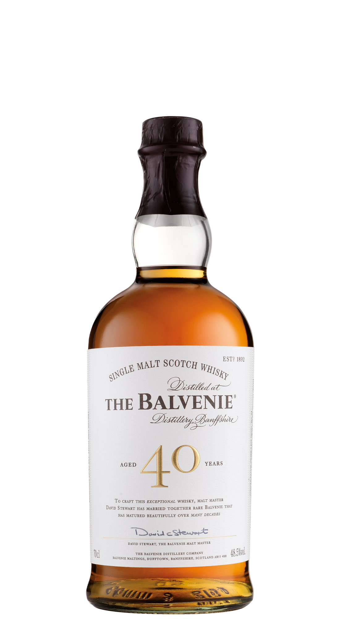 The Balvenie 40 Y.O.