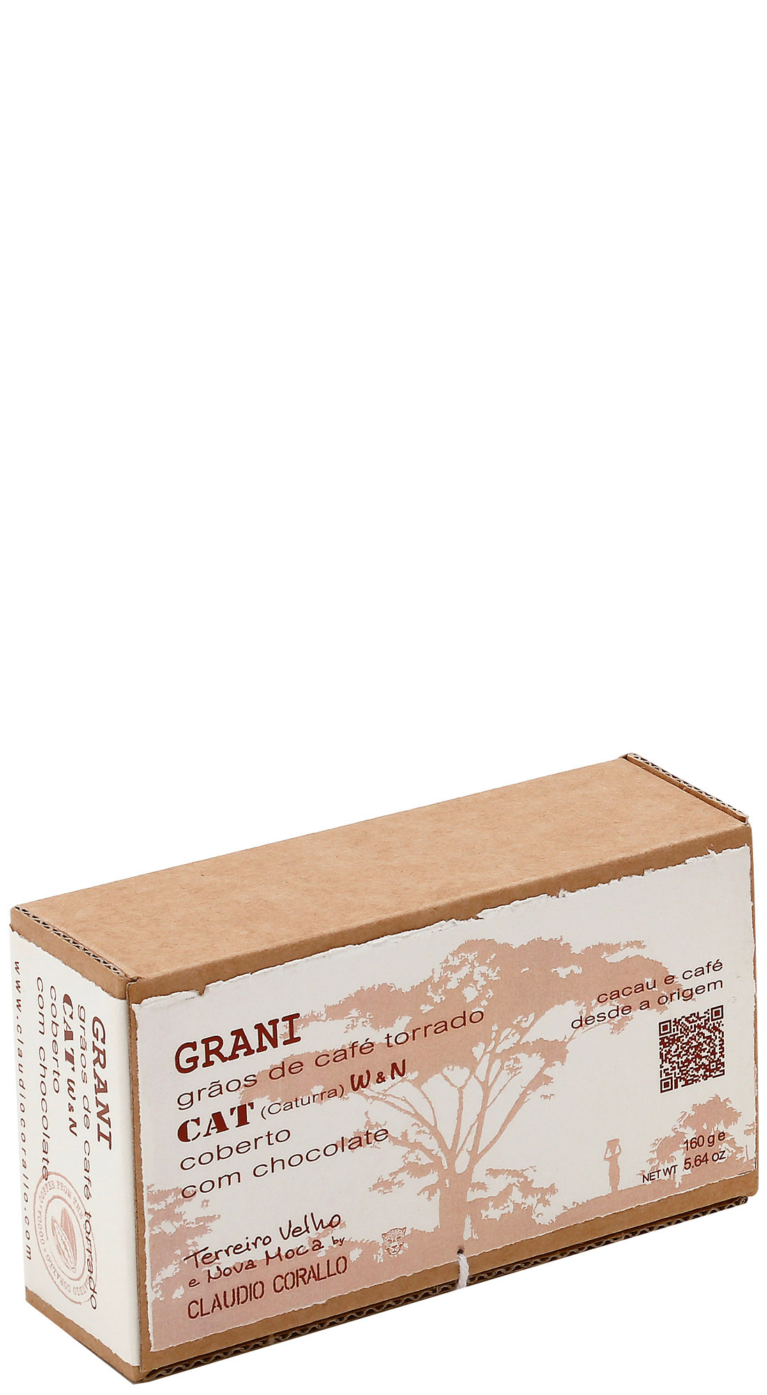 Corallo - Cat - Grani Di Caff&egrave; Ricoperti Di Cioccolato 160 Gr