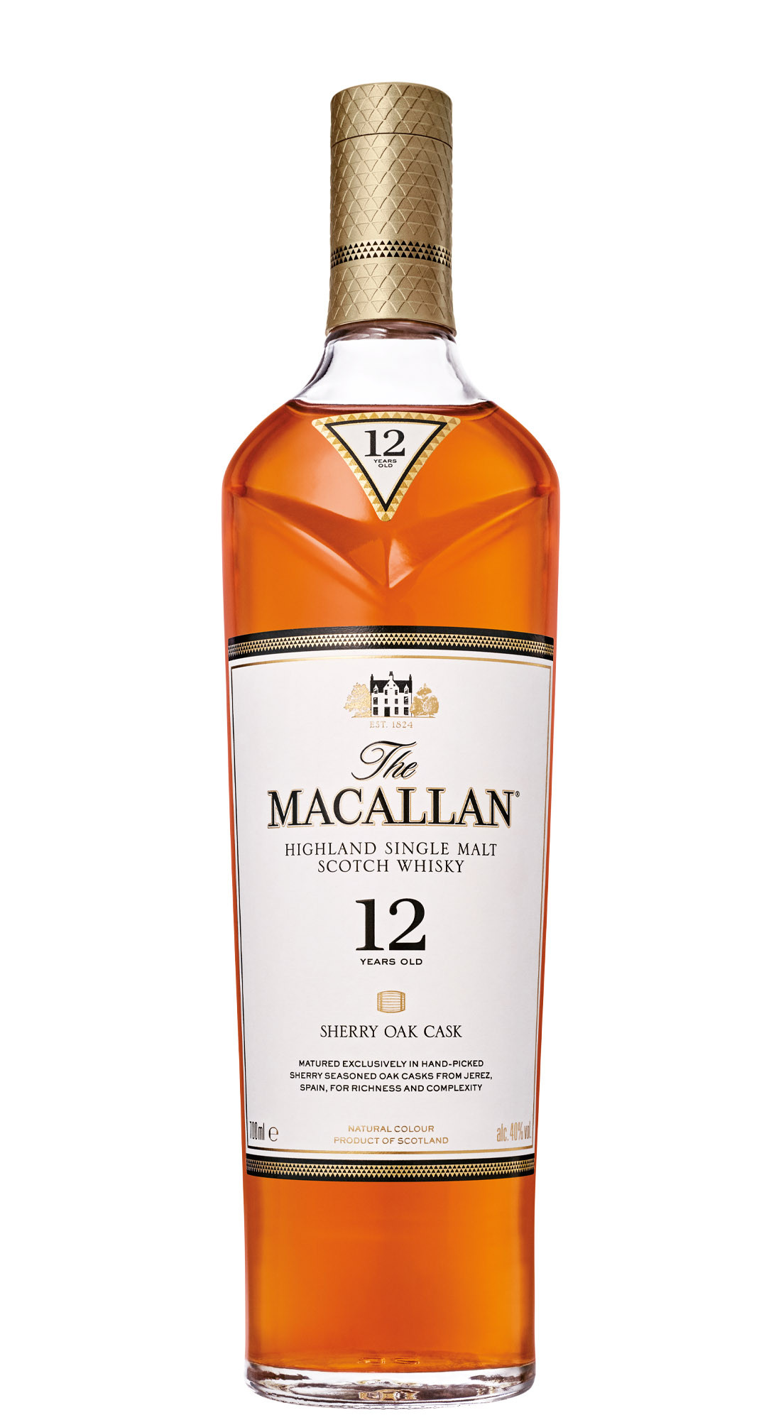 The Macallan 12 Y.O. Sherry Oak Cask
