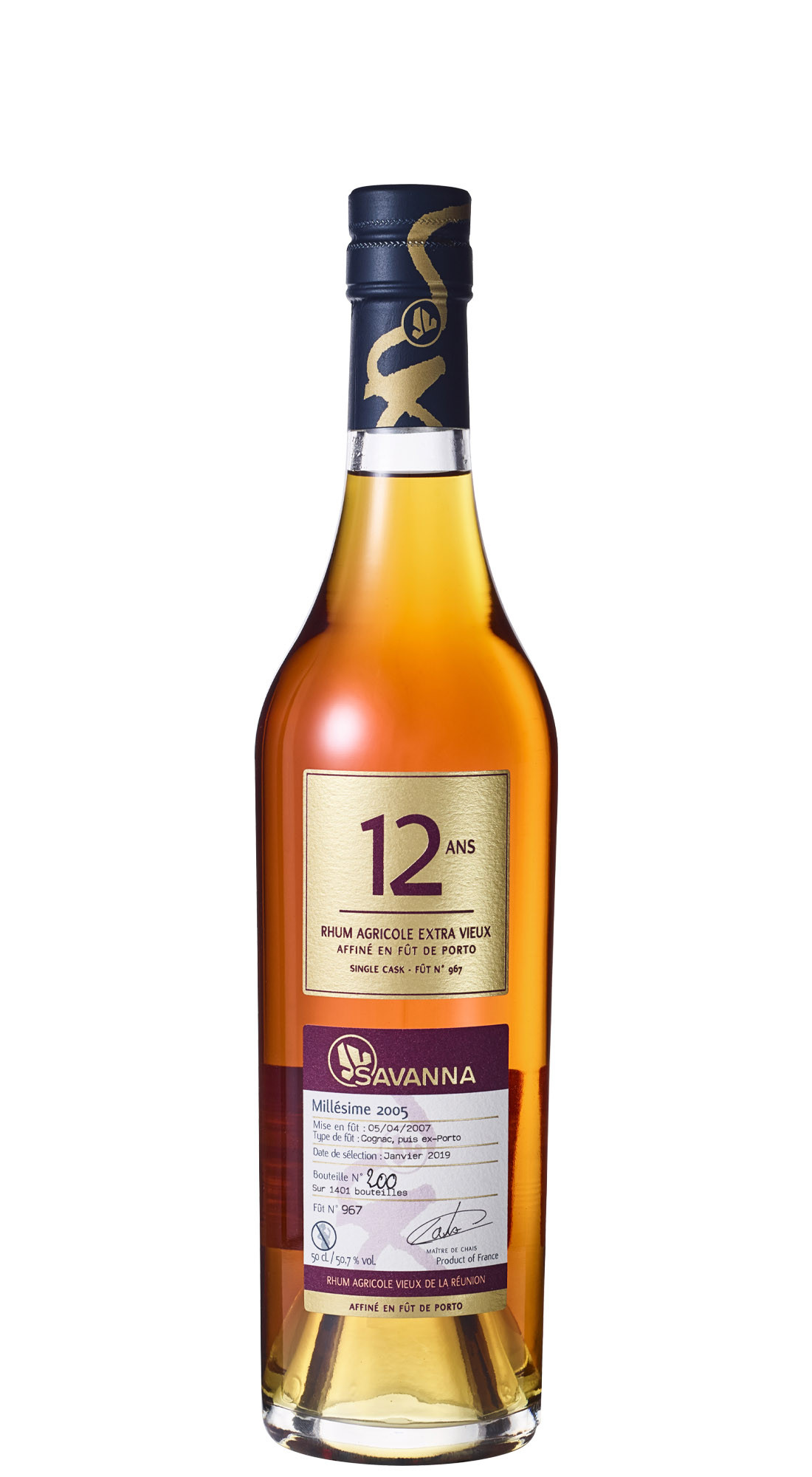 Savanna Agricole 2005 12 Y.O. 967