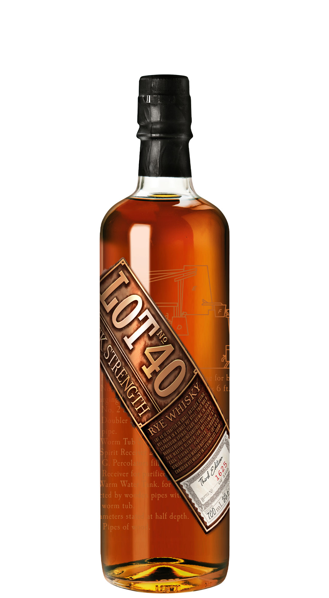 LOT No. 40 Rye Cask Strength