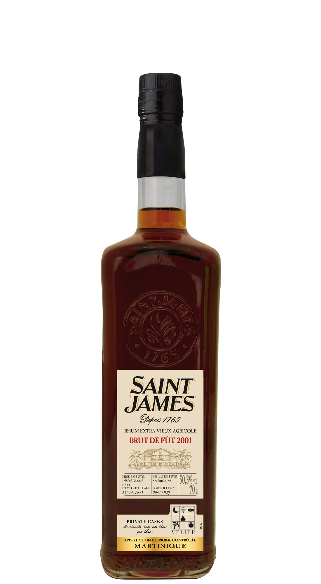 Saint James 2001 17 Ans Brut De Fut