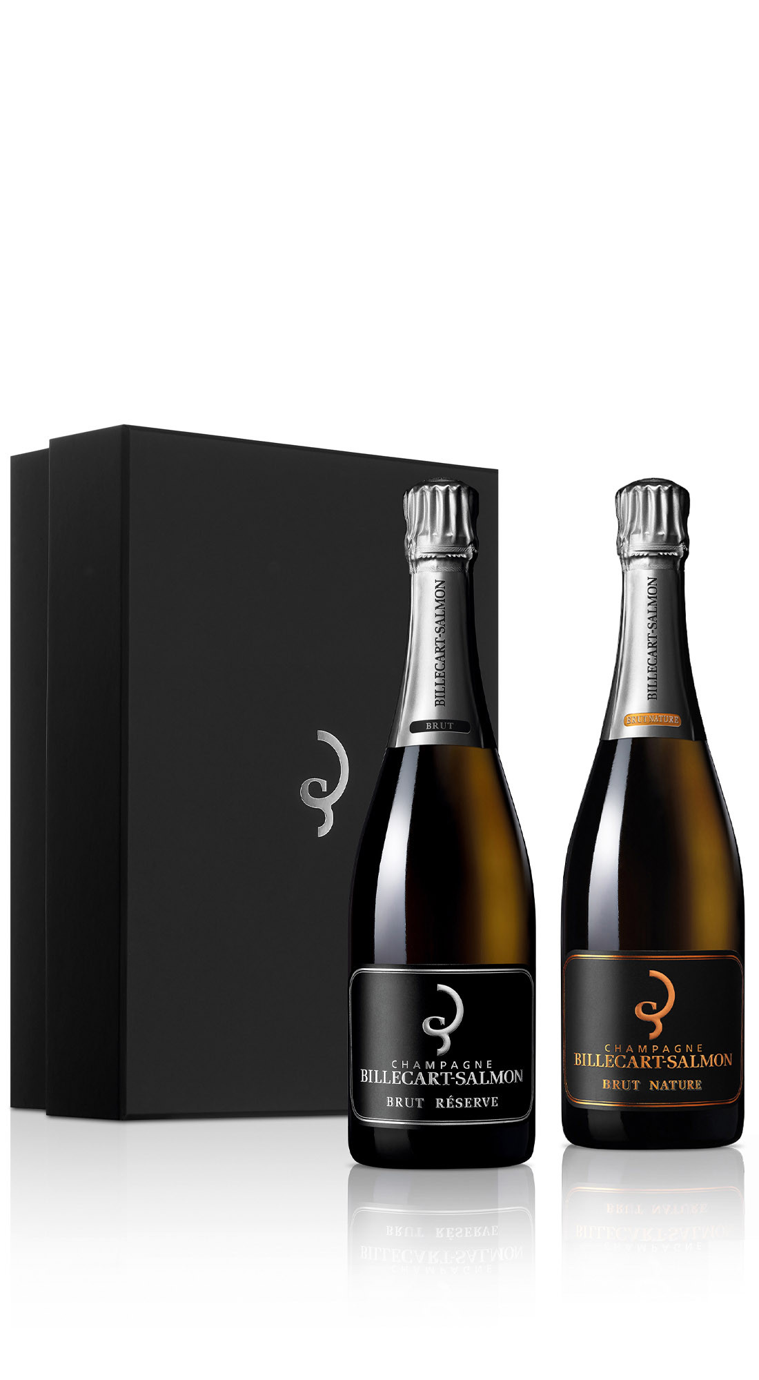 Billecart-Salmon Brut Reserve e Brun Nature Duo Gift Box