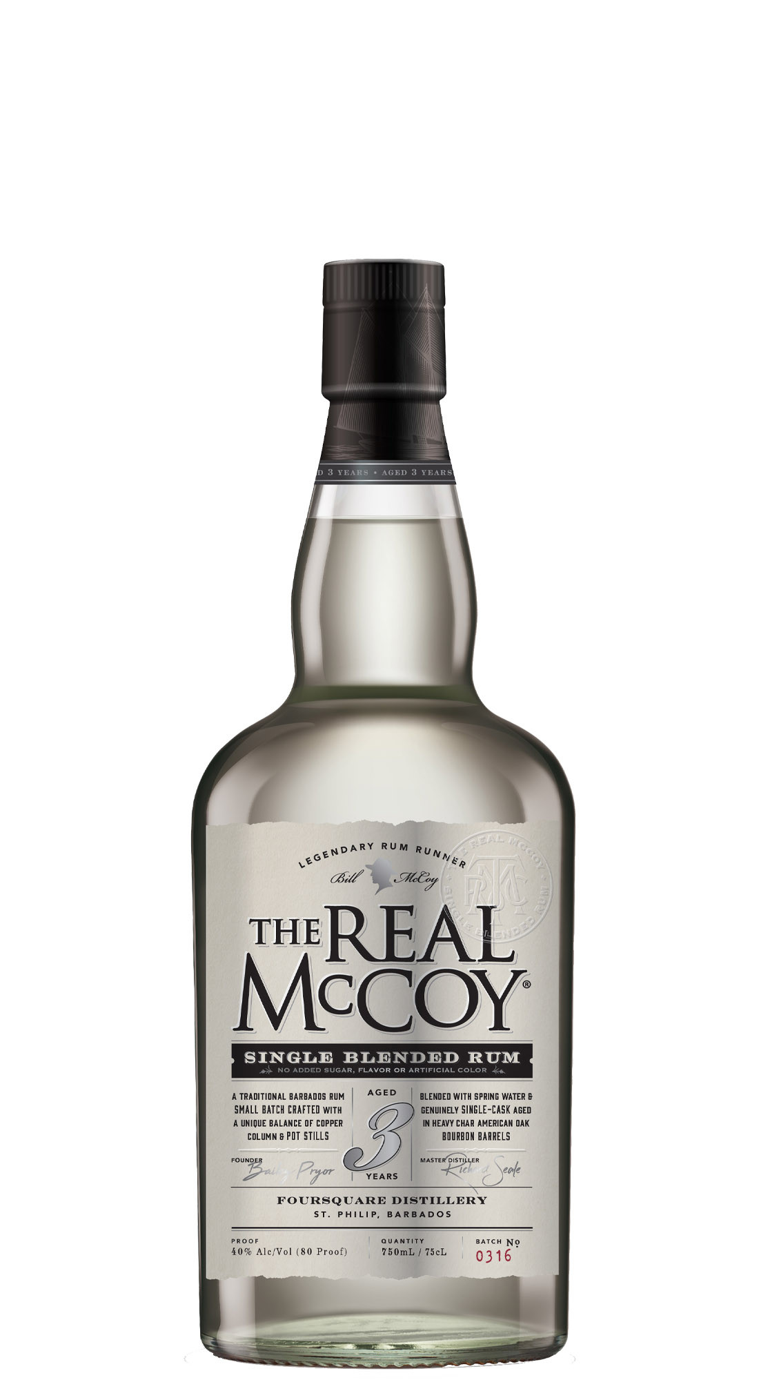 The Real Mccoy 3 Y.O. Silver