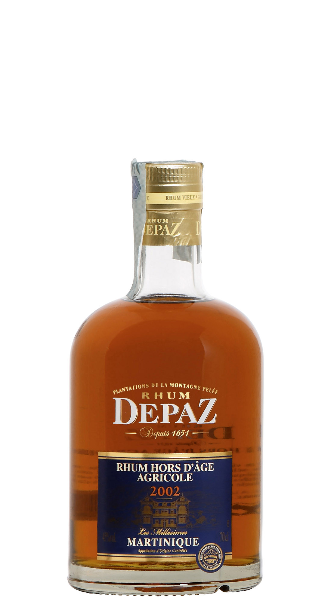 Depaz 2002 Hors D'Age 11 Y.O.