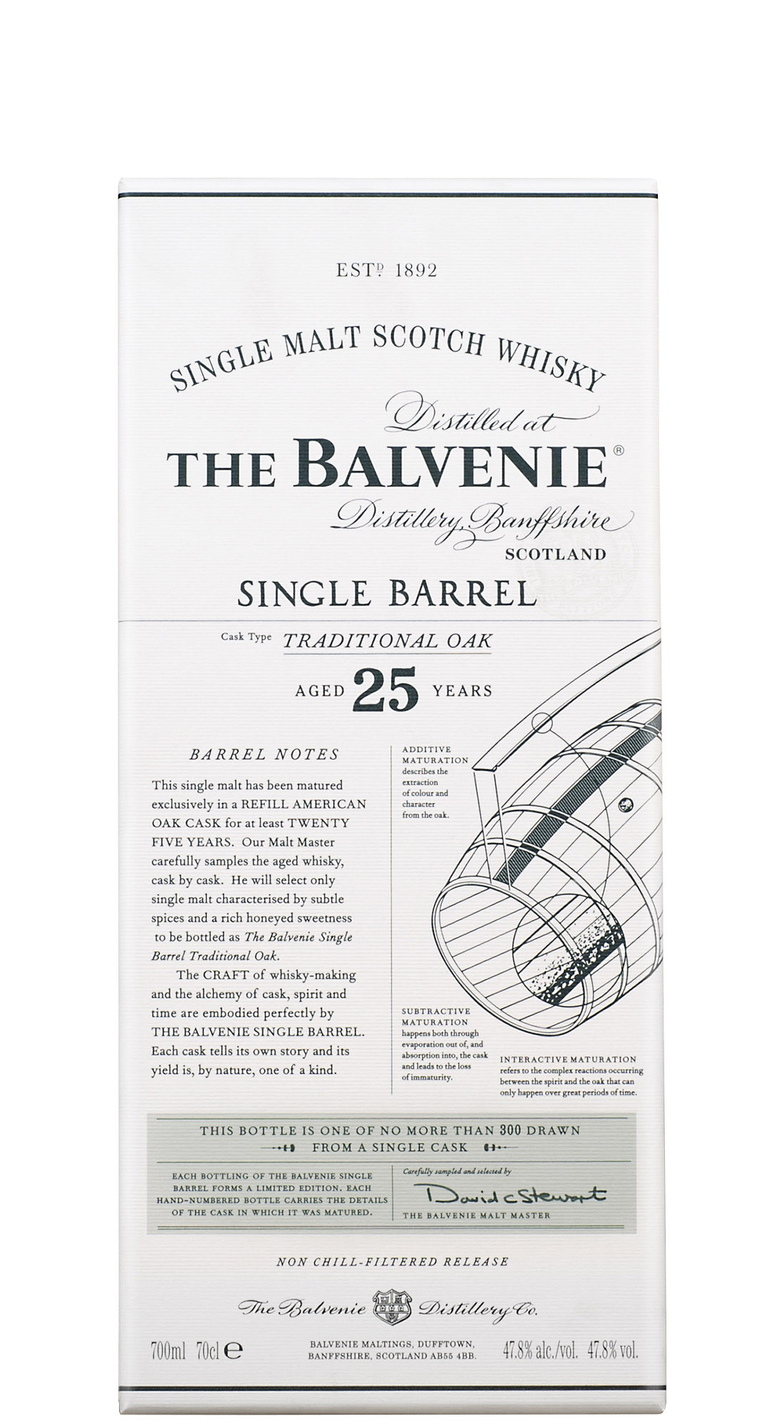 The Balvenie Single Barrel 25 Y.O.
