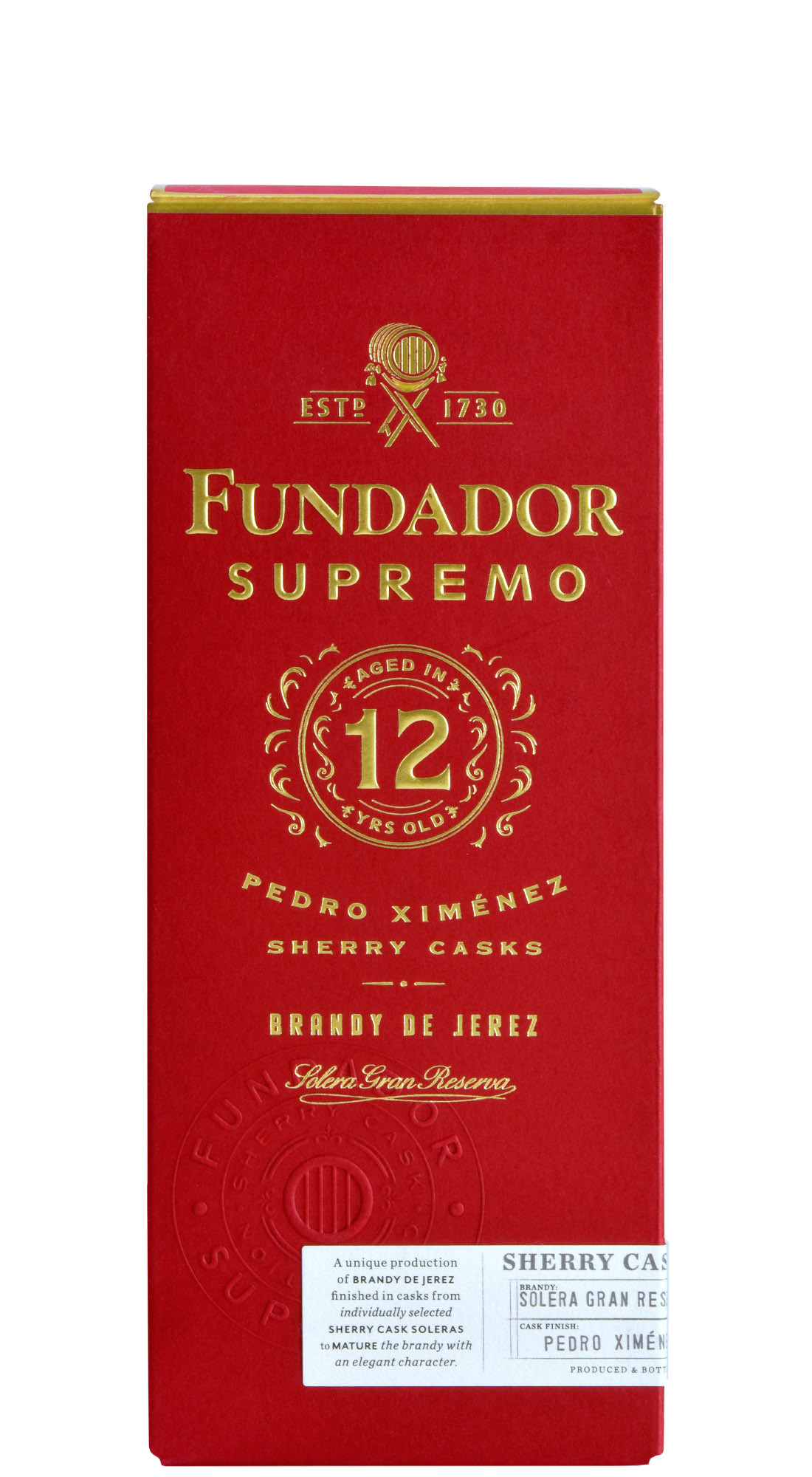 Fundador Supremo 12 Y.O.