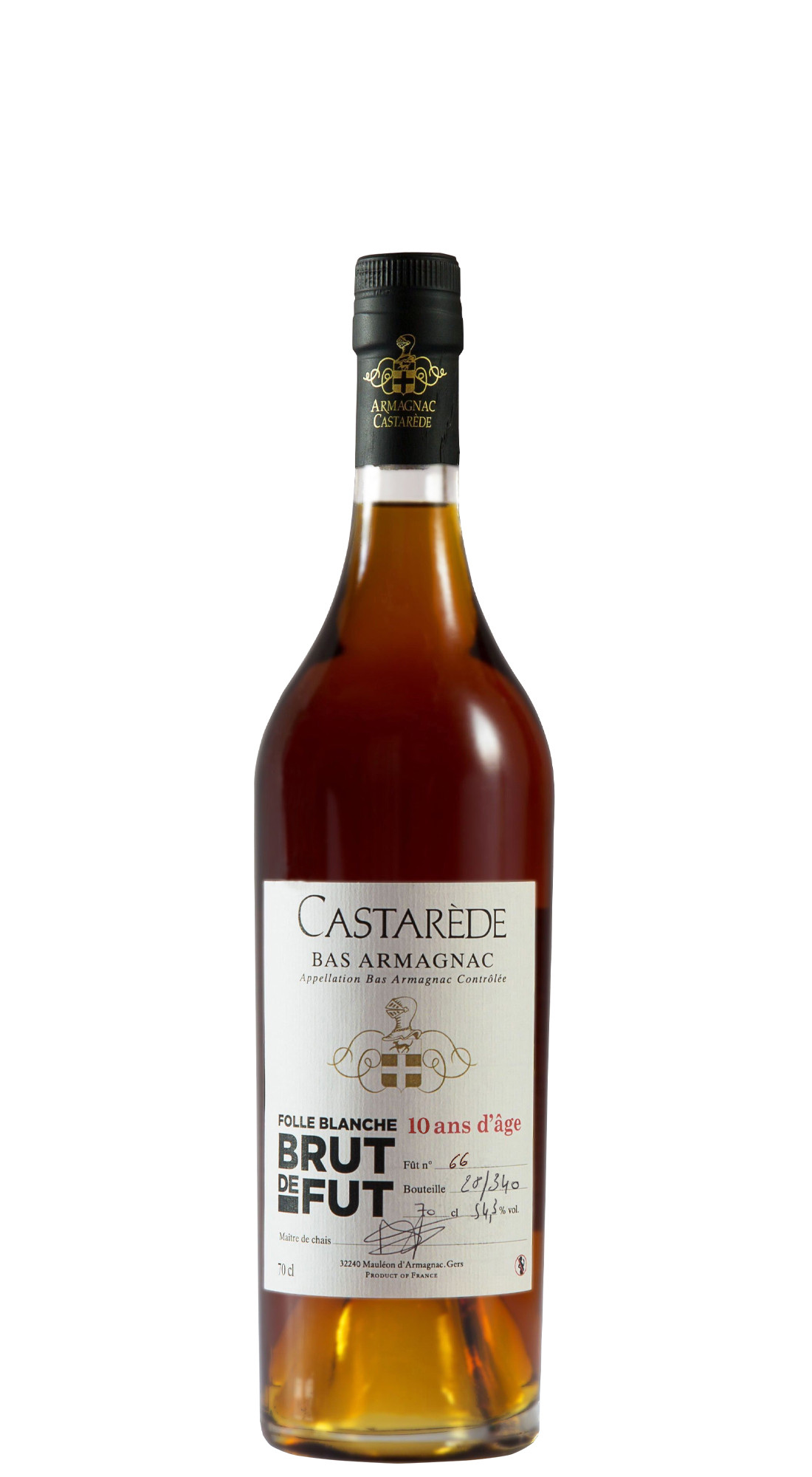 Castarede Brut De Fut 10 Ans