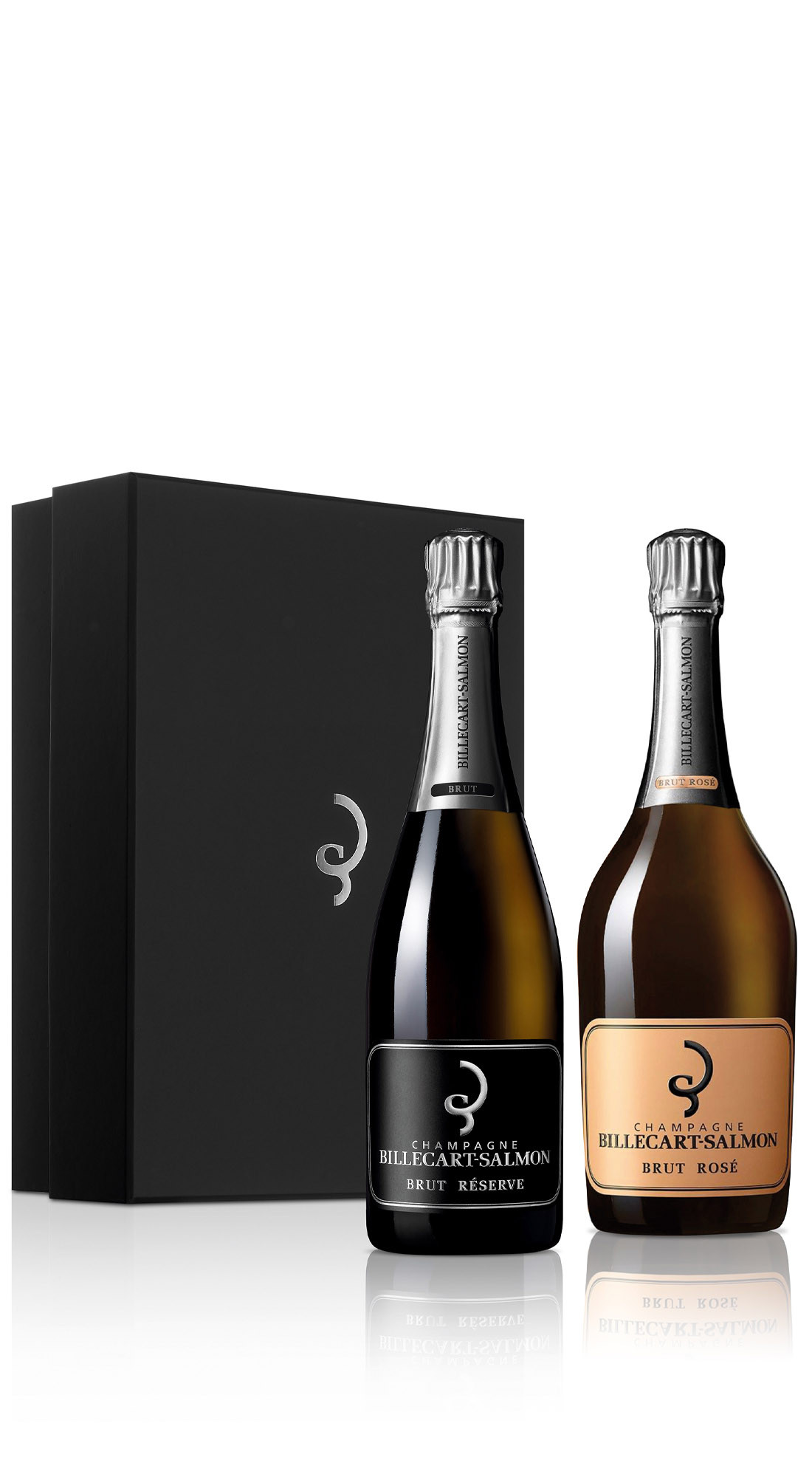 Billecart-Salmon Brut Reserve E Rosé Duo Giftbox