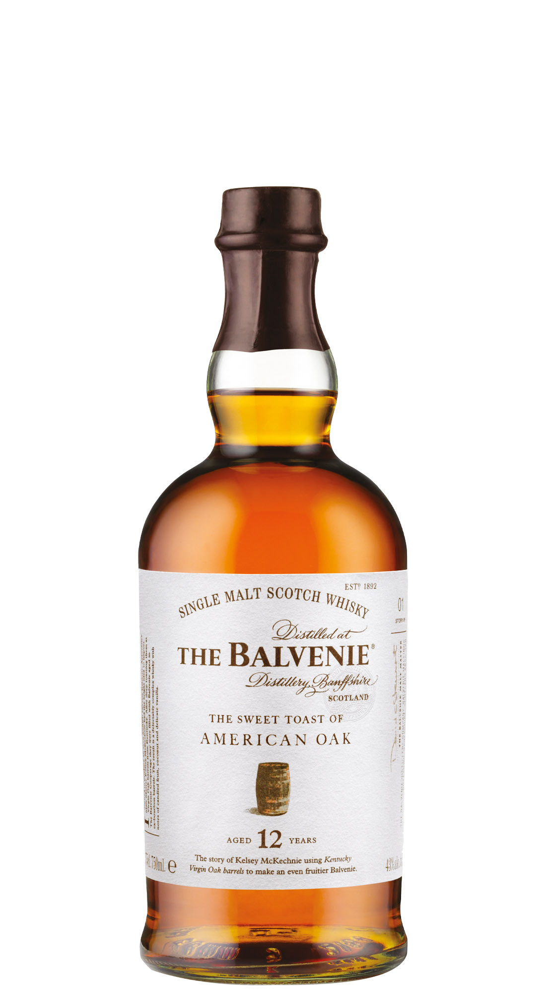 The Balvenie 12 Y.O. the Sweet Toast Of American Oak