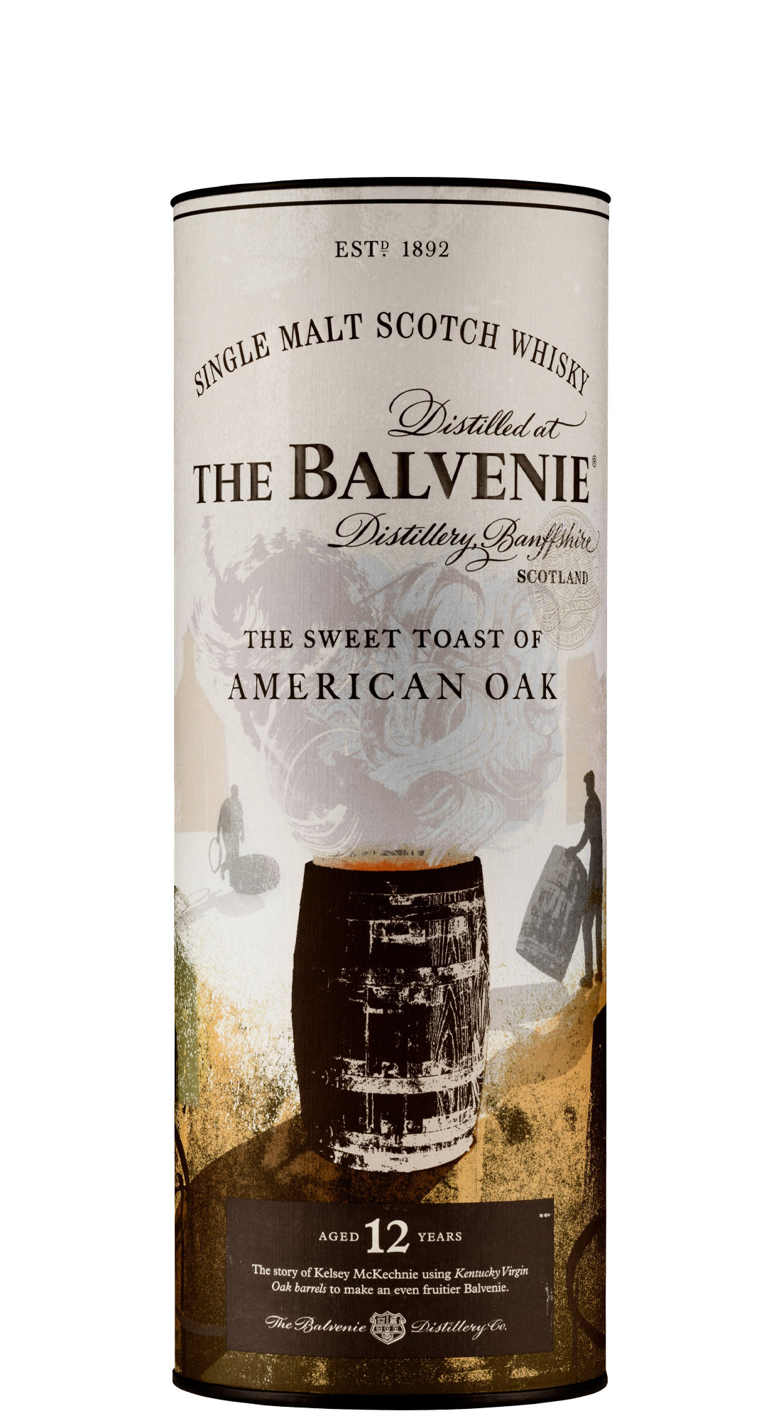 The Balvenie 12 Y.O. the Sweet Toast Of American  Oak