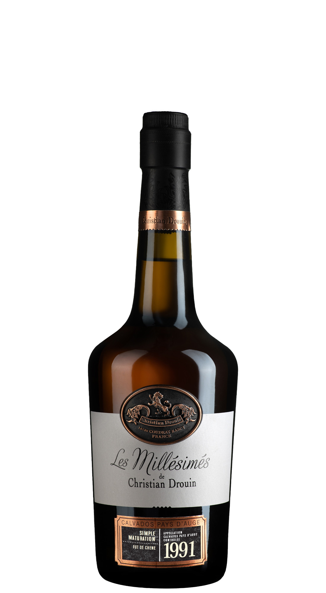 Drouin 1991 Millesime Pays D'Auge Calvados Cask Aging